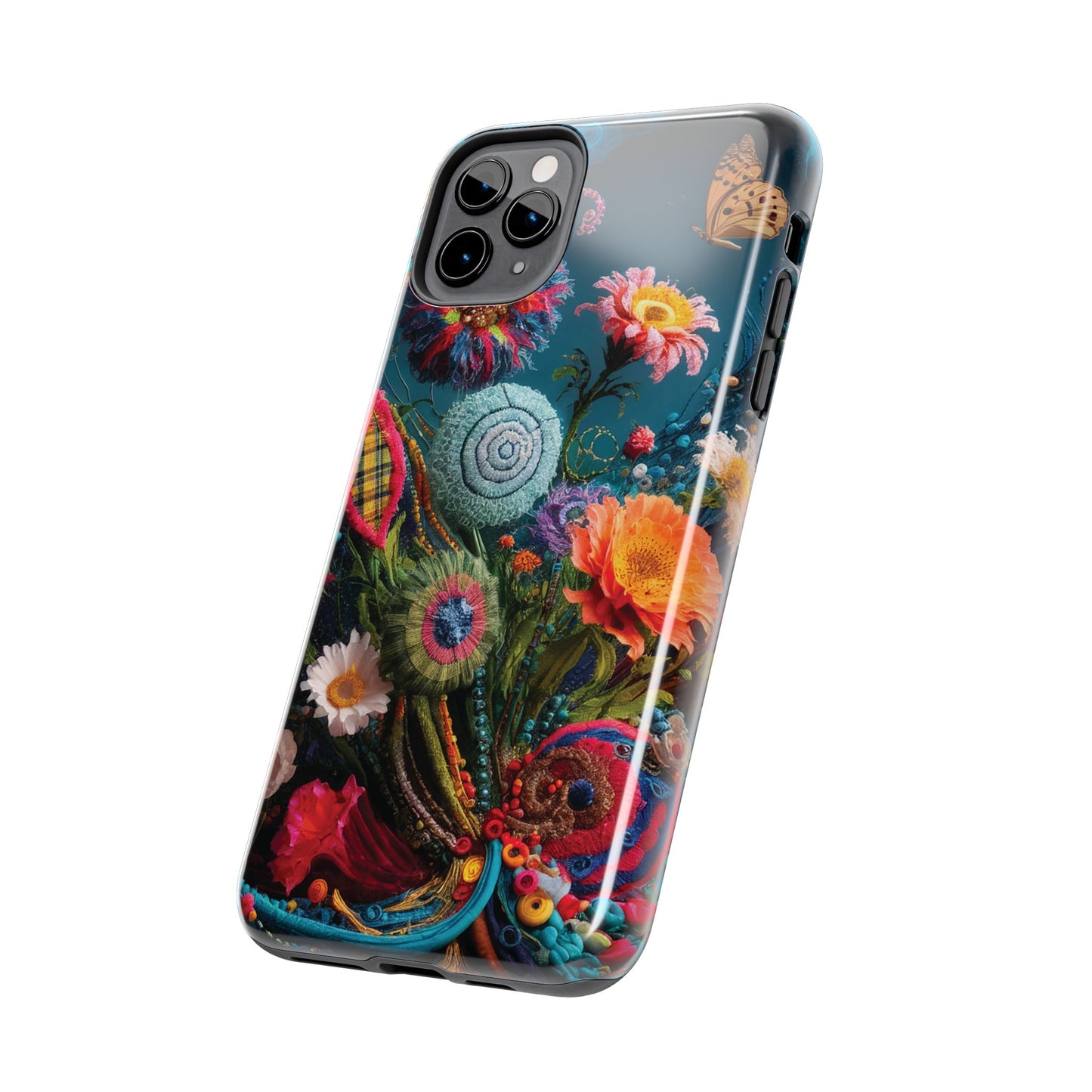 Botanical Sewing Whimsy - Tough Phone Cases