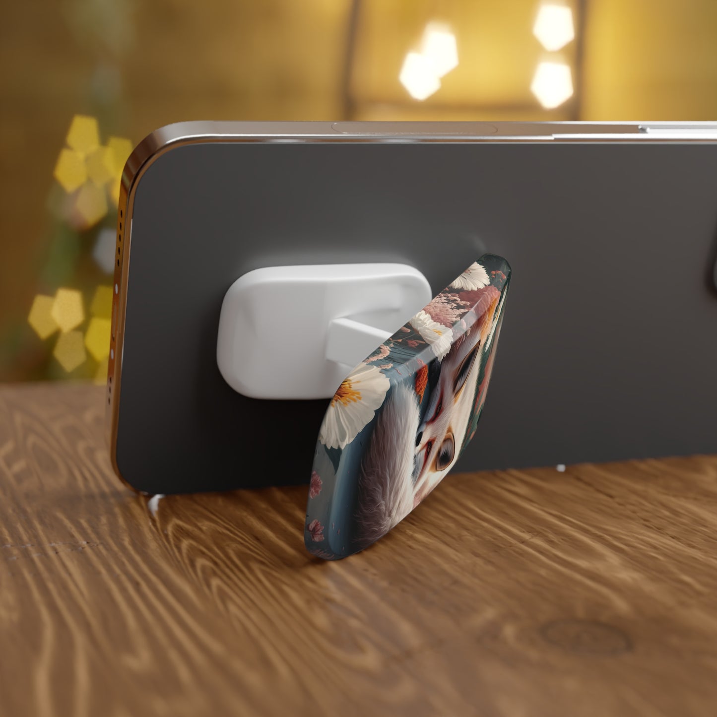 Slumbering Kitsune - Phone Click-On Grip
