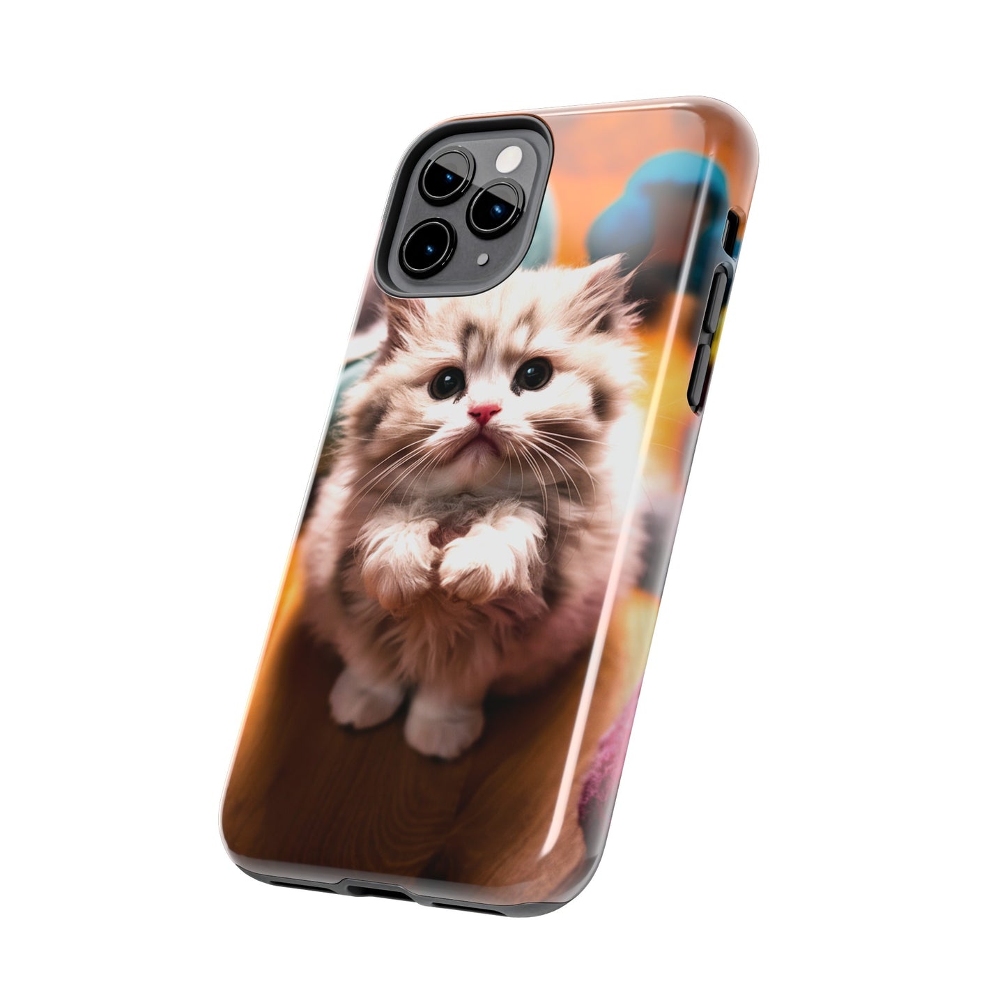 Purrfect Plea - Tough Phone Cases
