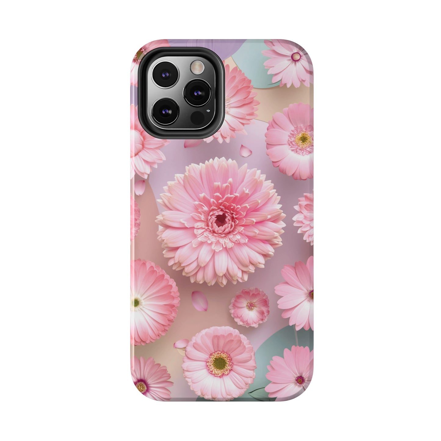 Pink Floral Bliss - Tough Phone Cases
