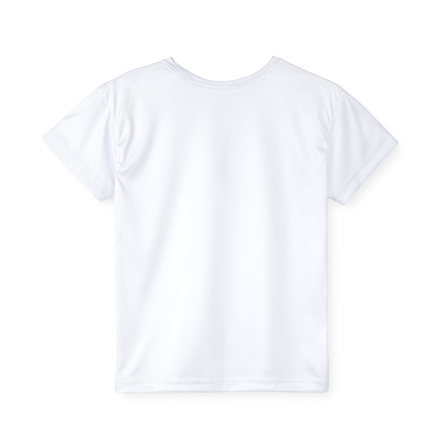 "Red Balloon Cat Version" - Kids Sports Jersey (AOP) in White