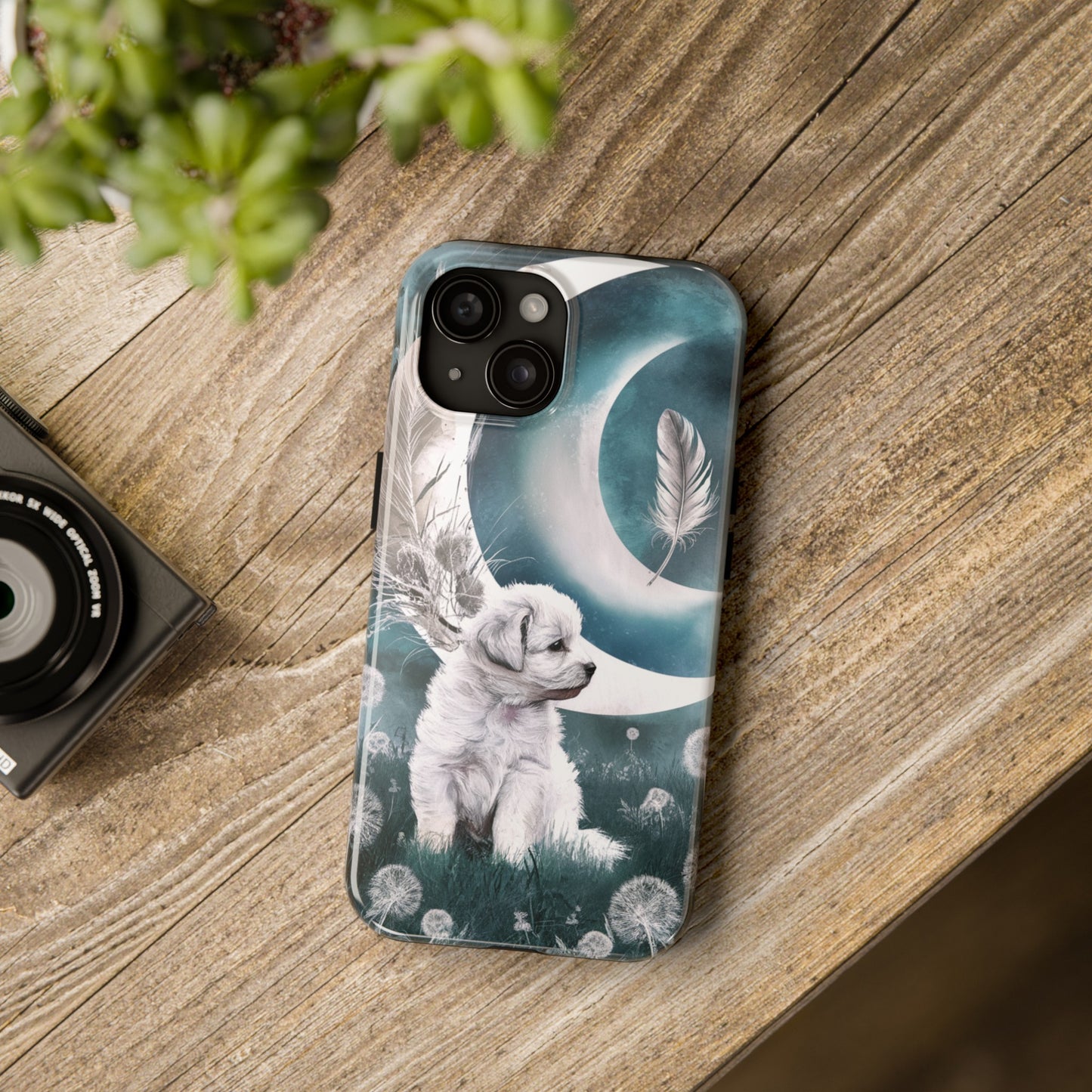Enchanted Lunar Pup - Tough Phone Cases