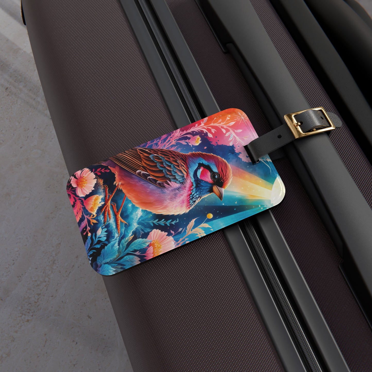 Color Me Chirpy - Luggage Tag