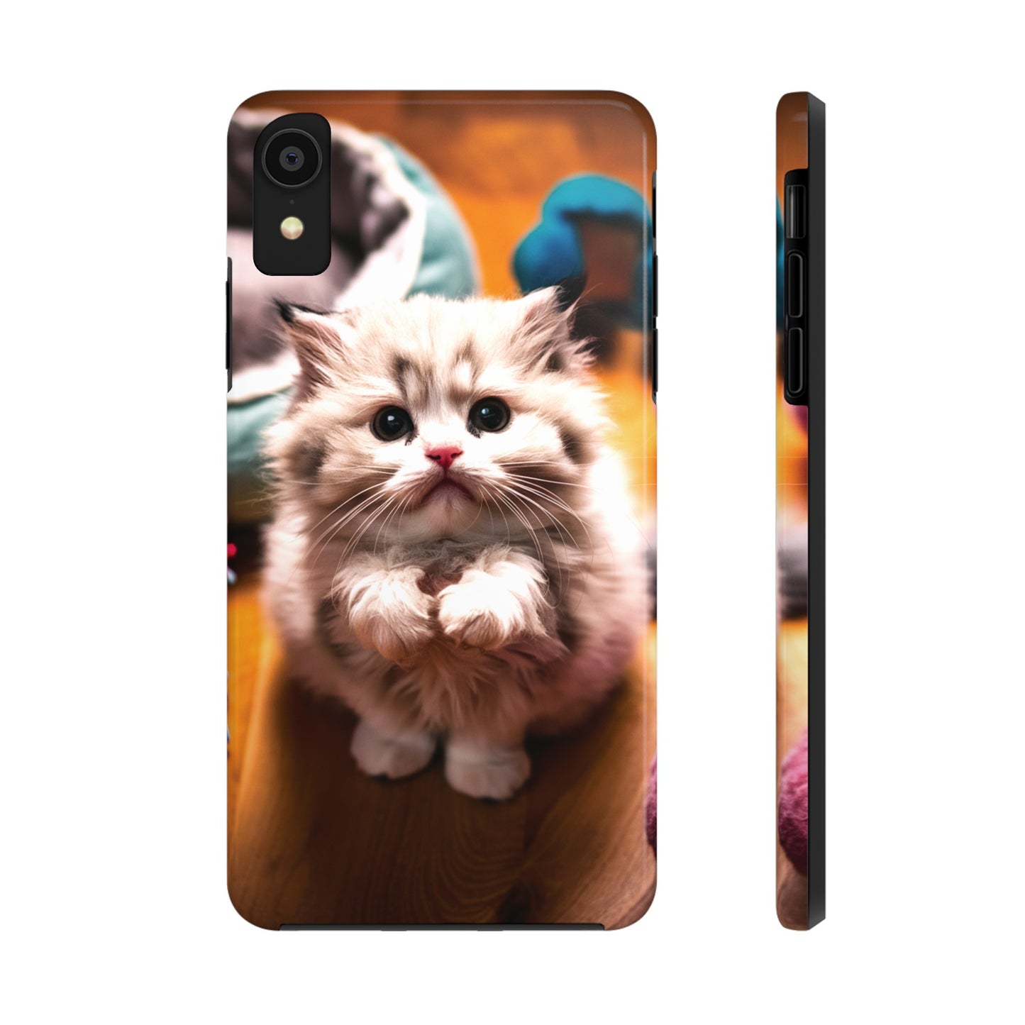 Purrfect Plea - Tough Phone Cases