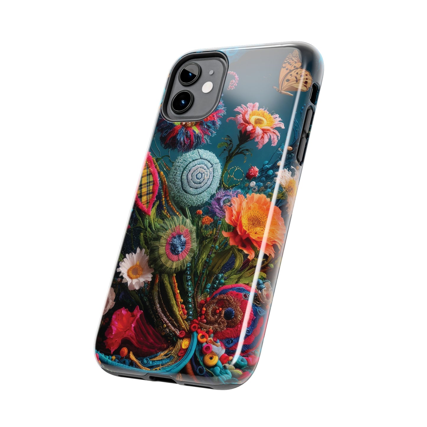Botanical Sewing Whimsy - Tough Phone Cases