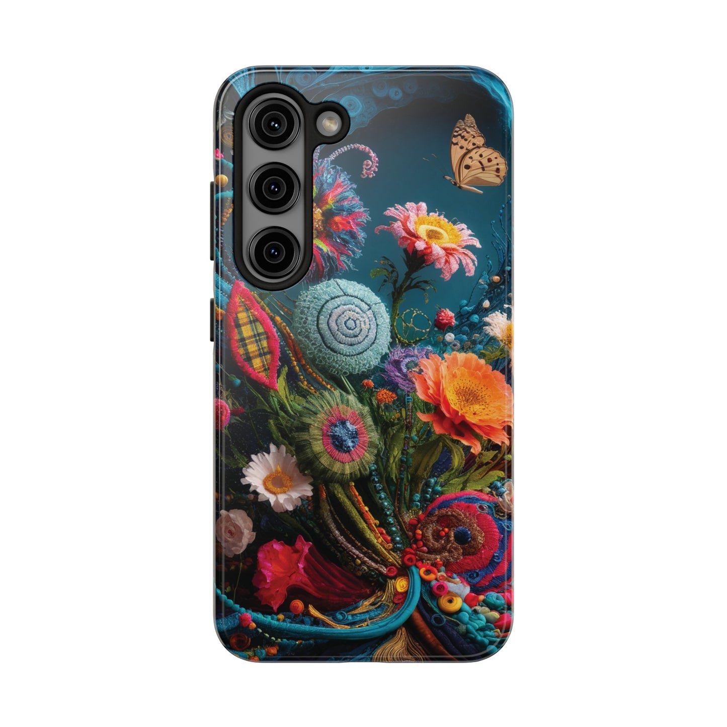 Botanical Sewing Whimsy - Tough Phone Cases