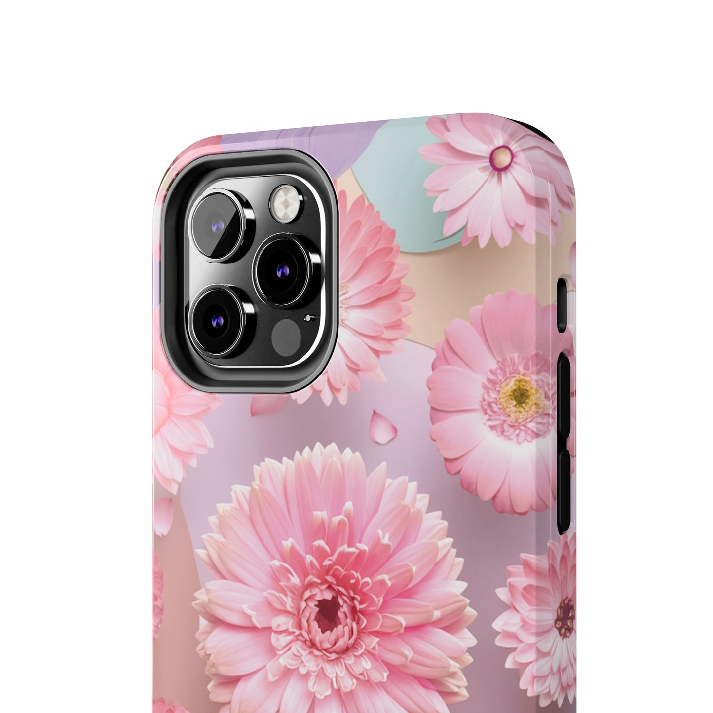 Pink Floral Bliss - Tough Phone Cases