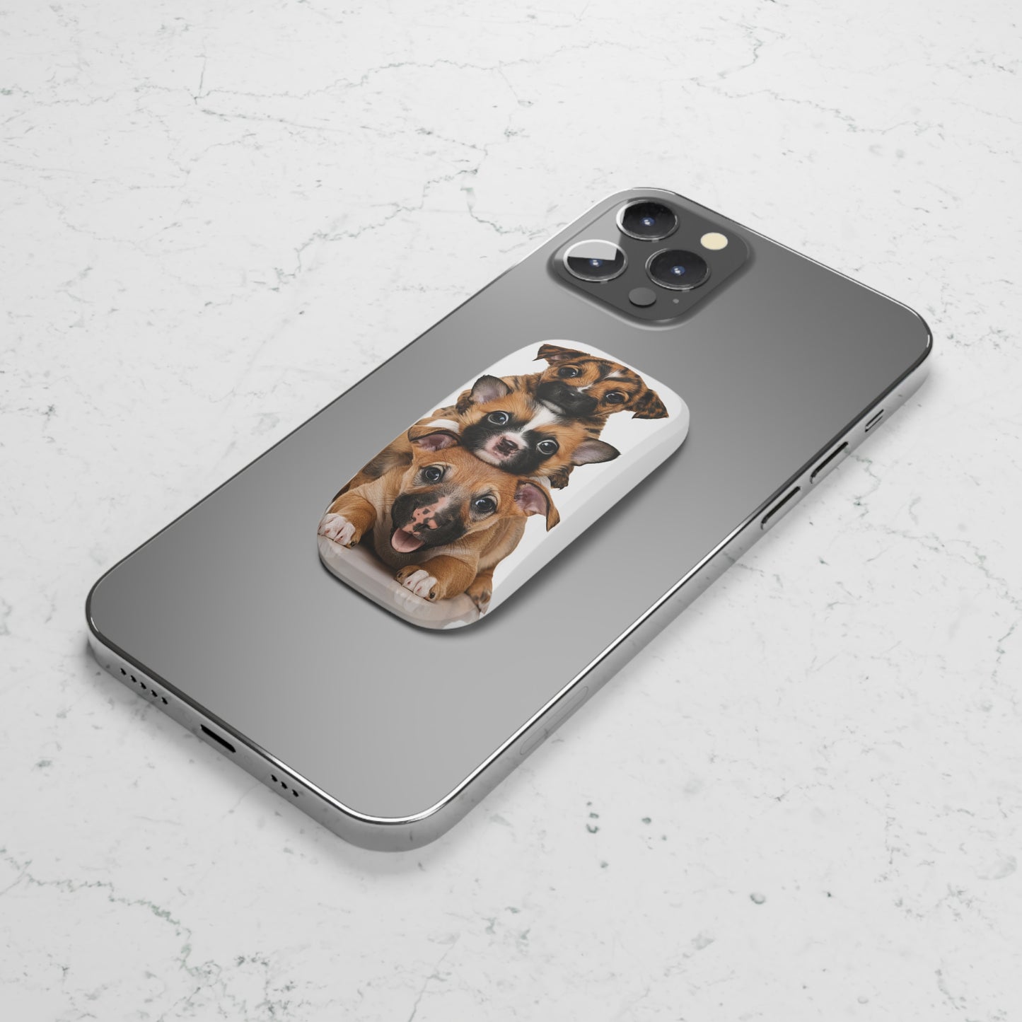 The Puppy Pile-Up - Phone Click-On Grip