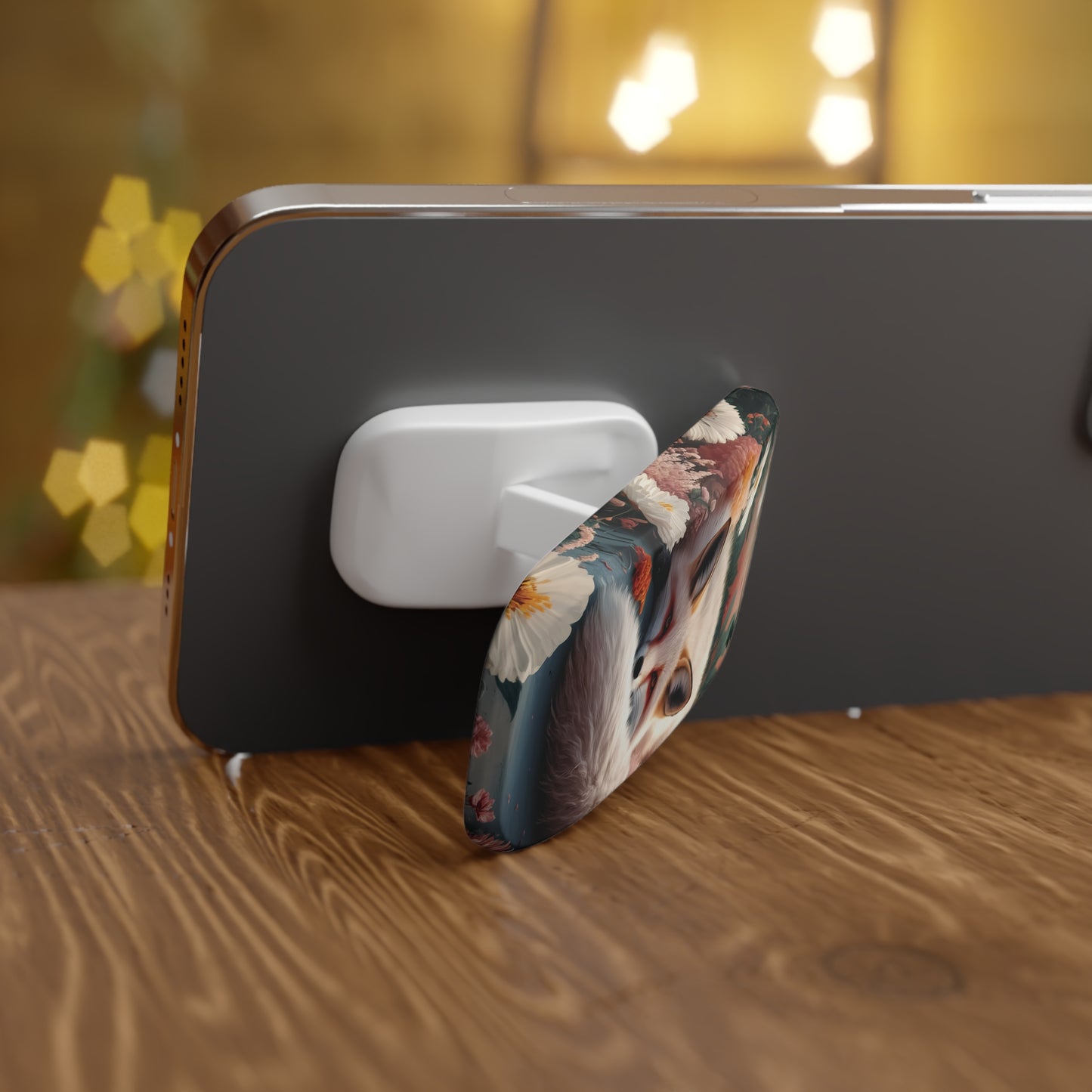 Slumbering Kitsune - Phone Click-On Grip