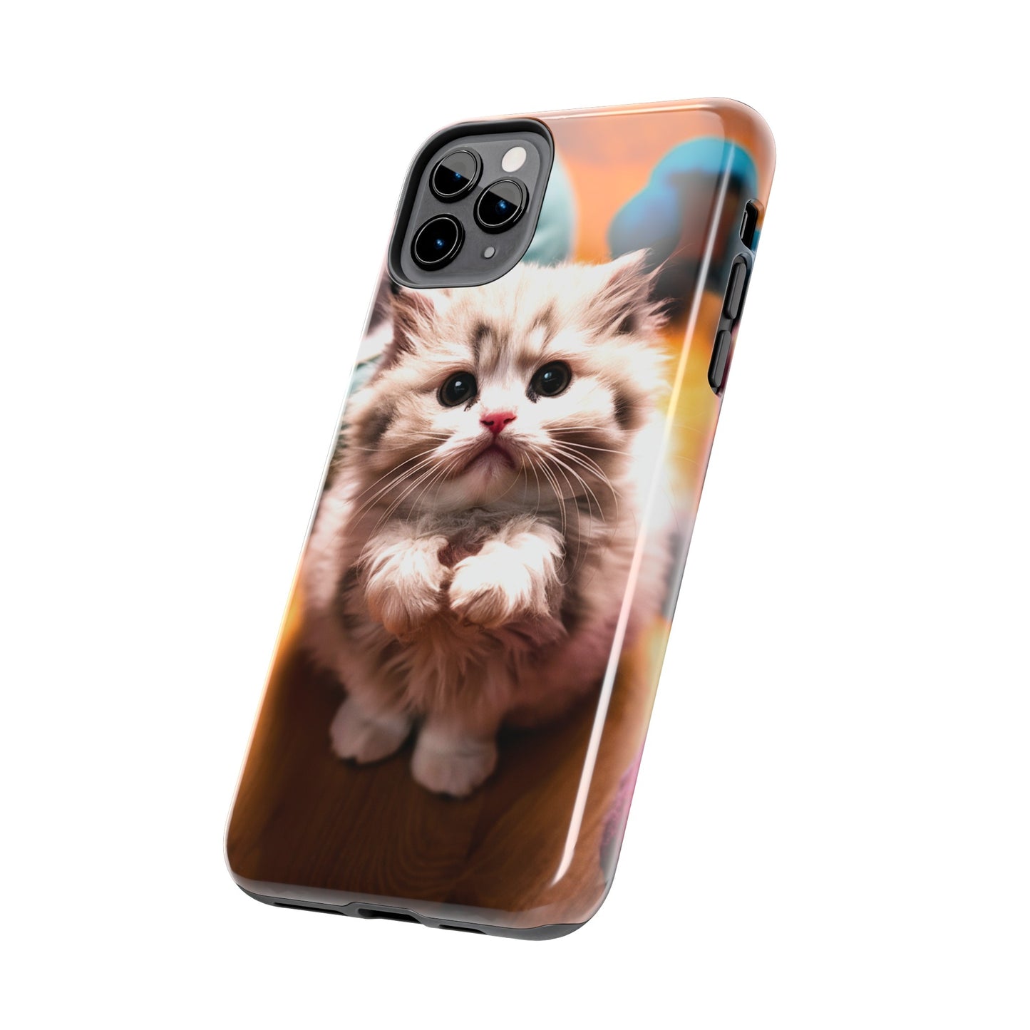 Purrfect Plea - Tough Phone Cases