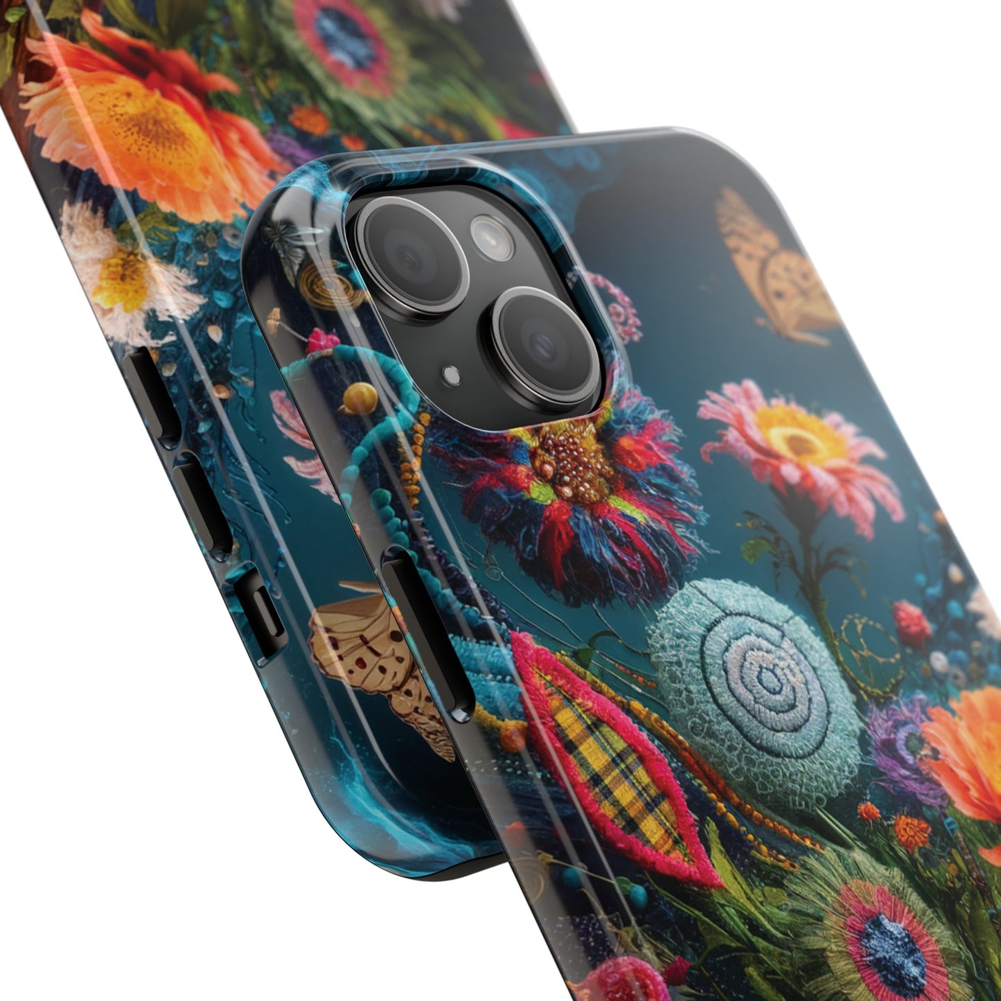Botanical Sewing Whimsy - Tough Phone Cases
