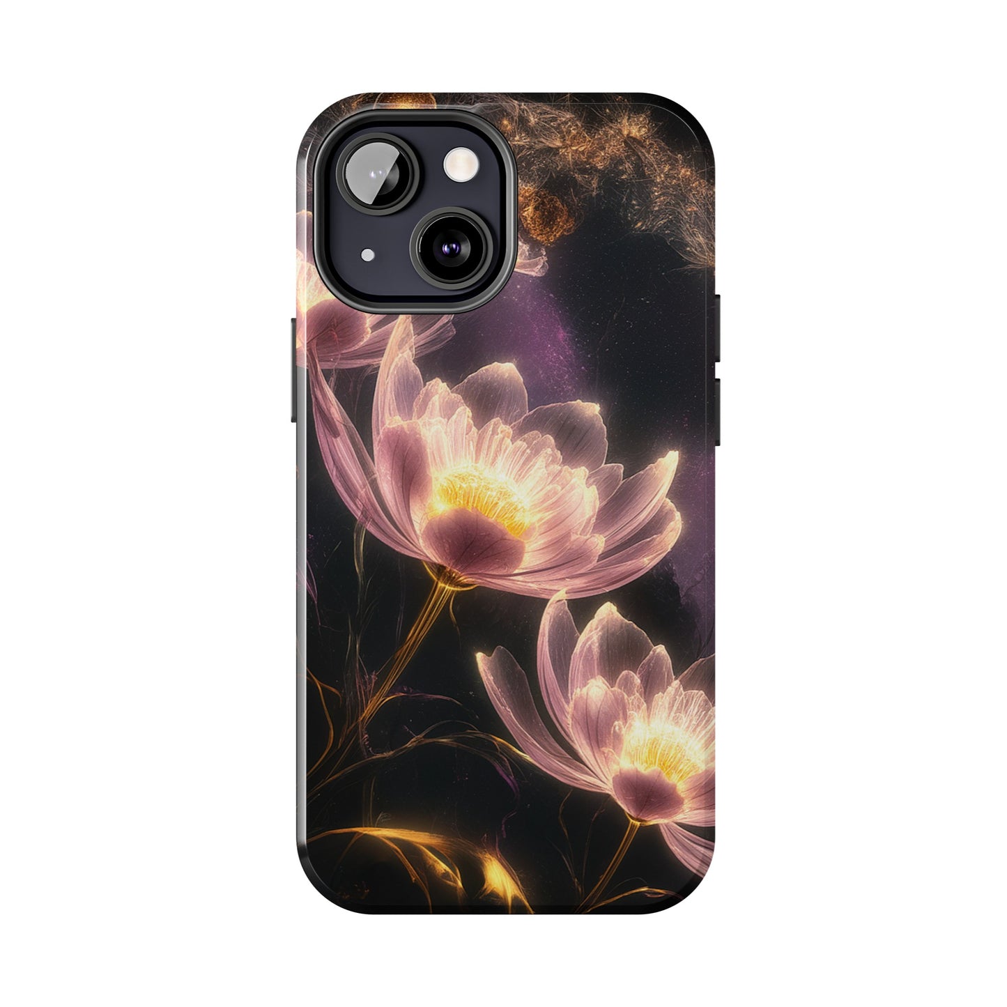 Night Lotus Glow - Tough Phone Cases