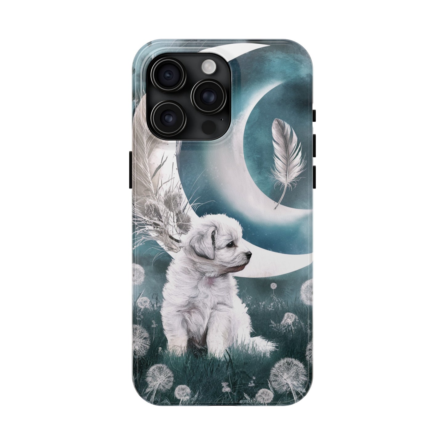 Enchanted Lunar Pup - Tough Phone Cases