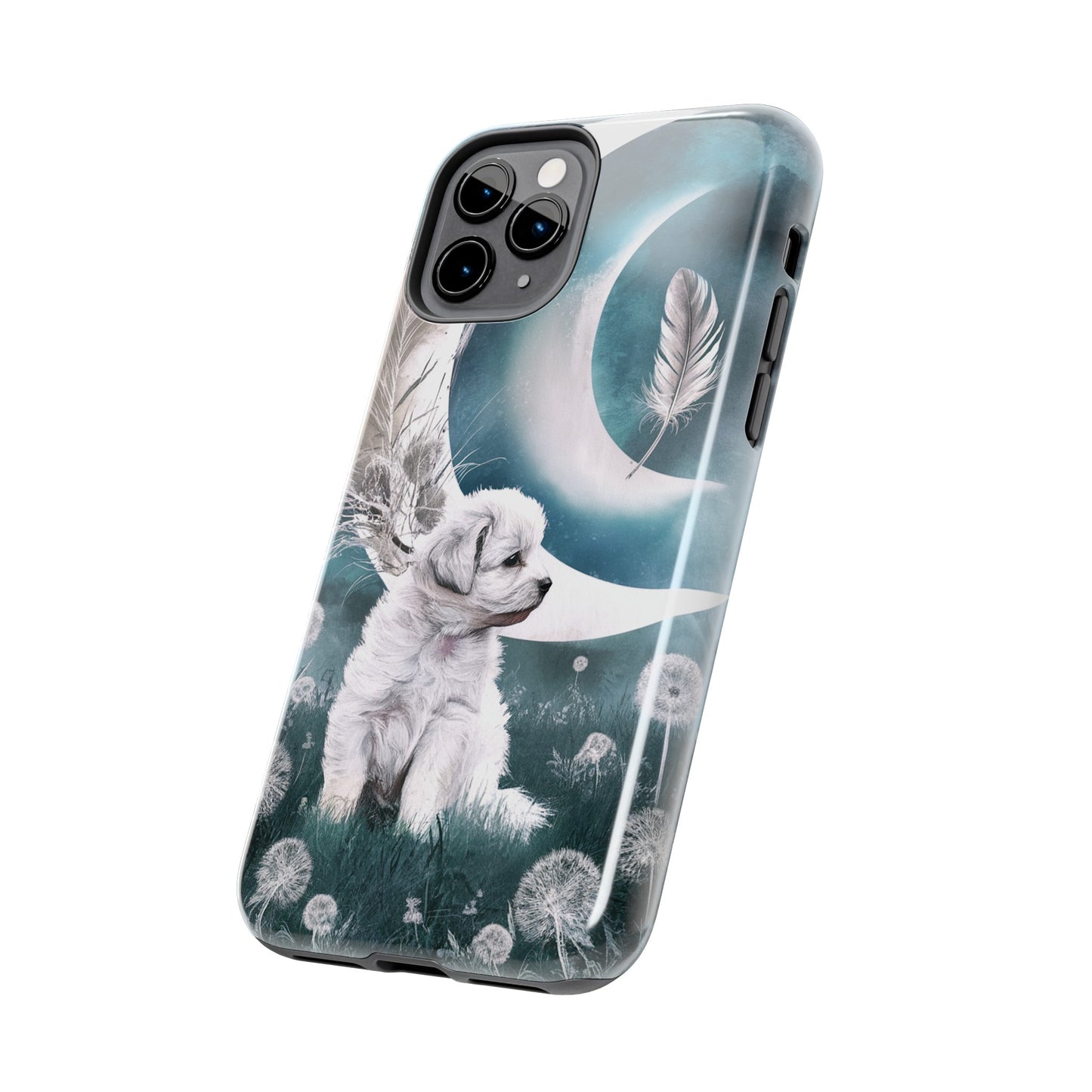 Enchanted Lunar Pup - Tough Phone Cases