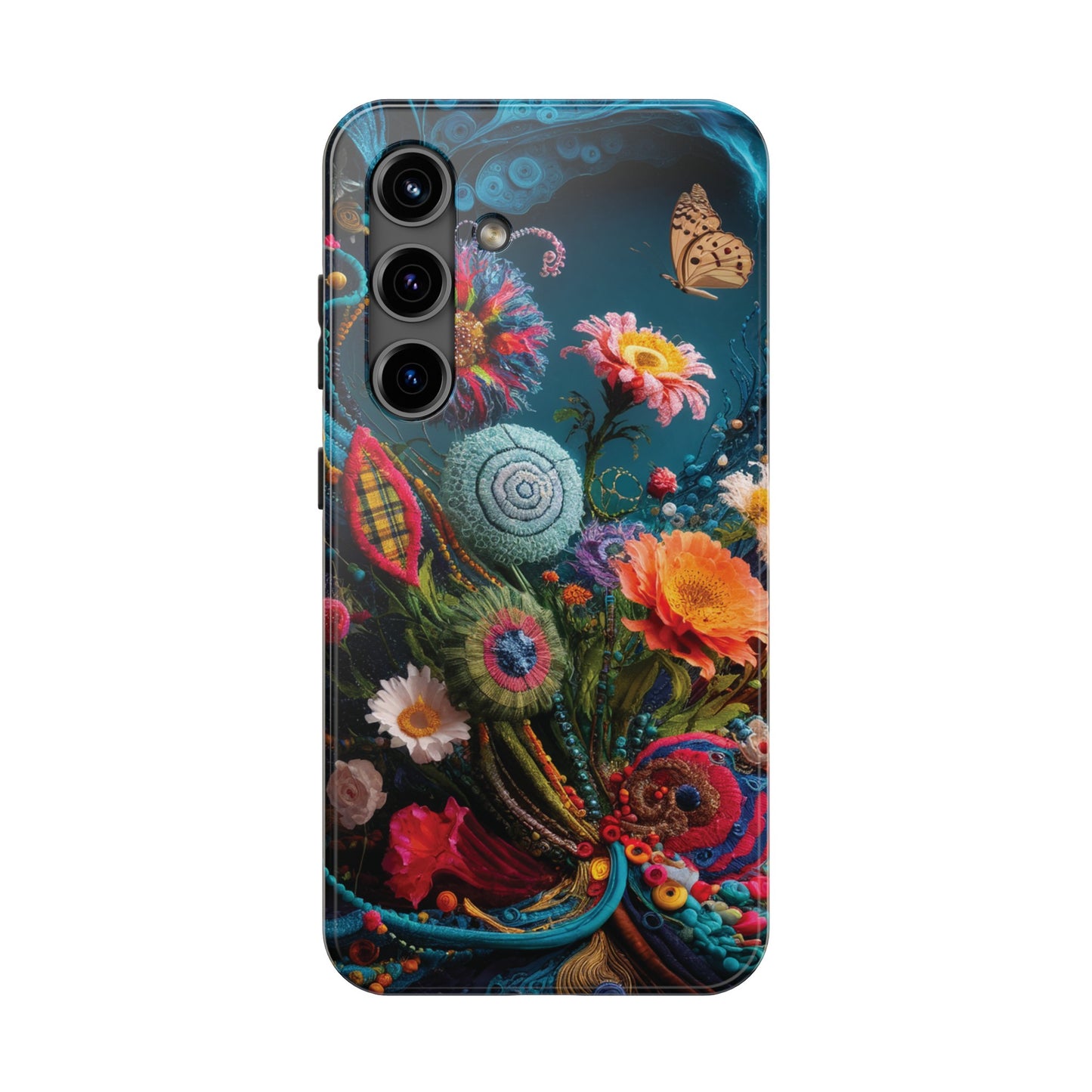 Botanical Sewing Whimsy - Tough Phone Cases