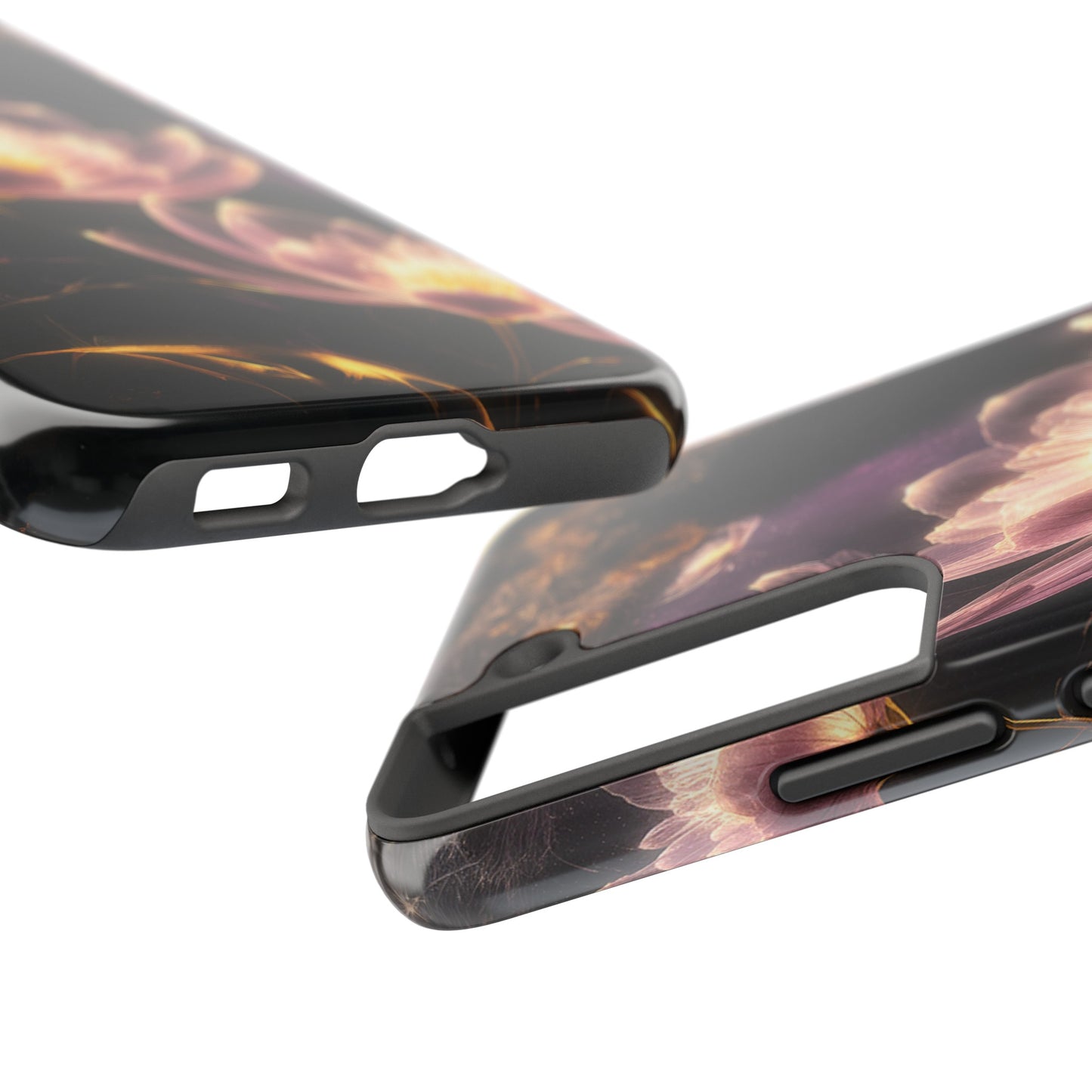 Night Lotus Glow - Tough Phone Cases