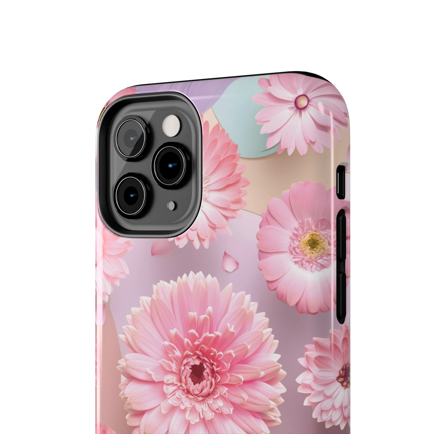 Pink Floral Bliss - Tough Phone Cases