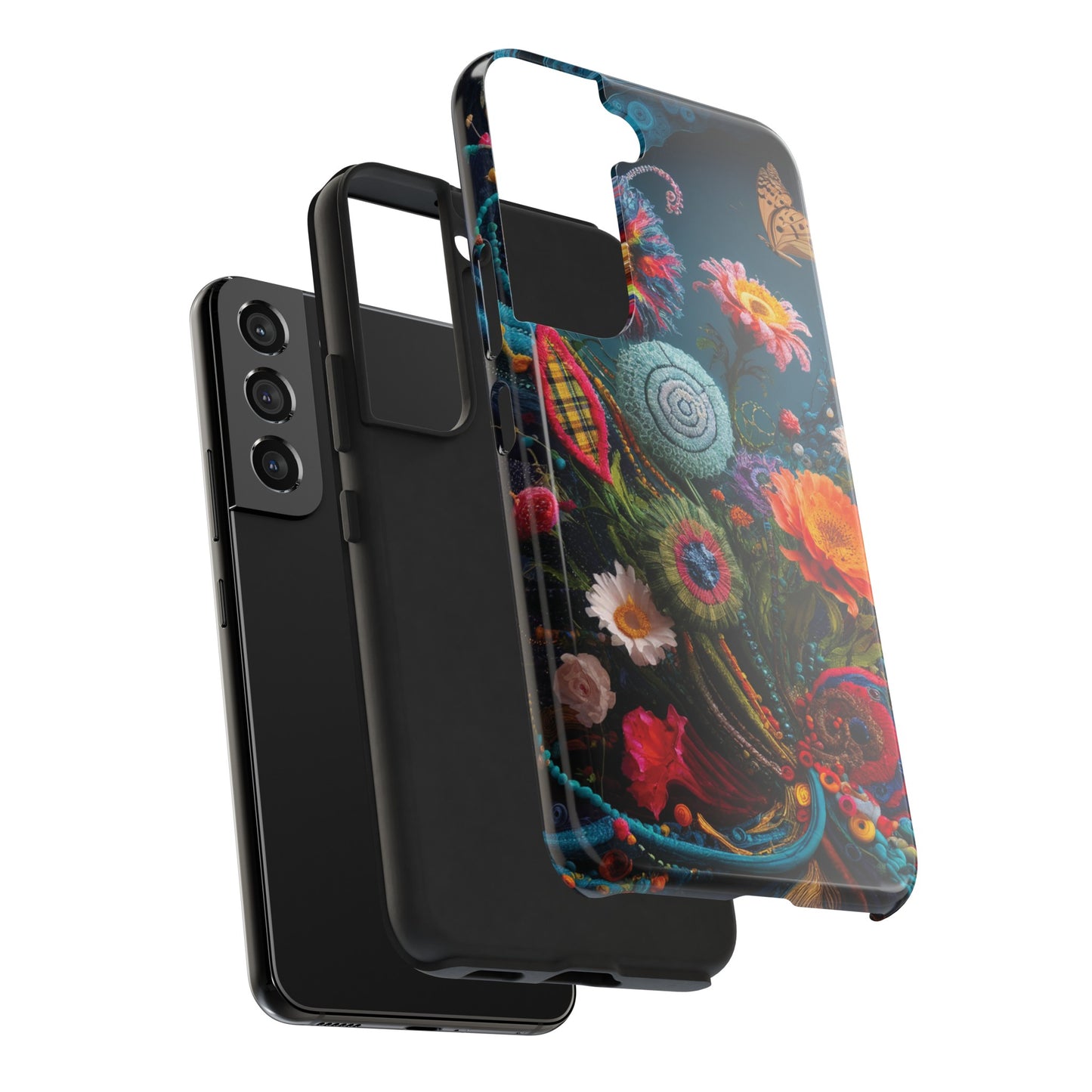 Botanical Sewing Whimsy - Tough Phone Cases