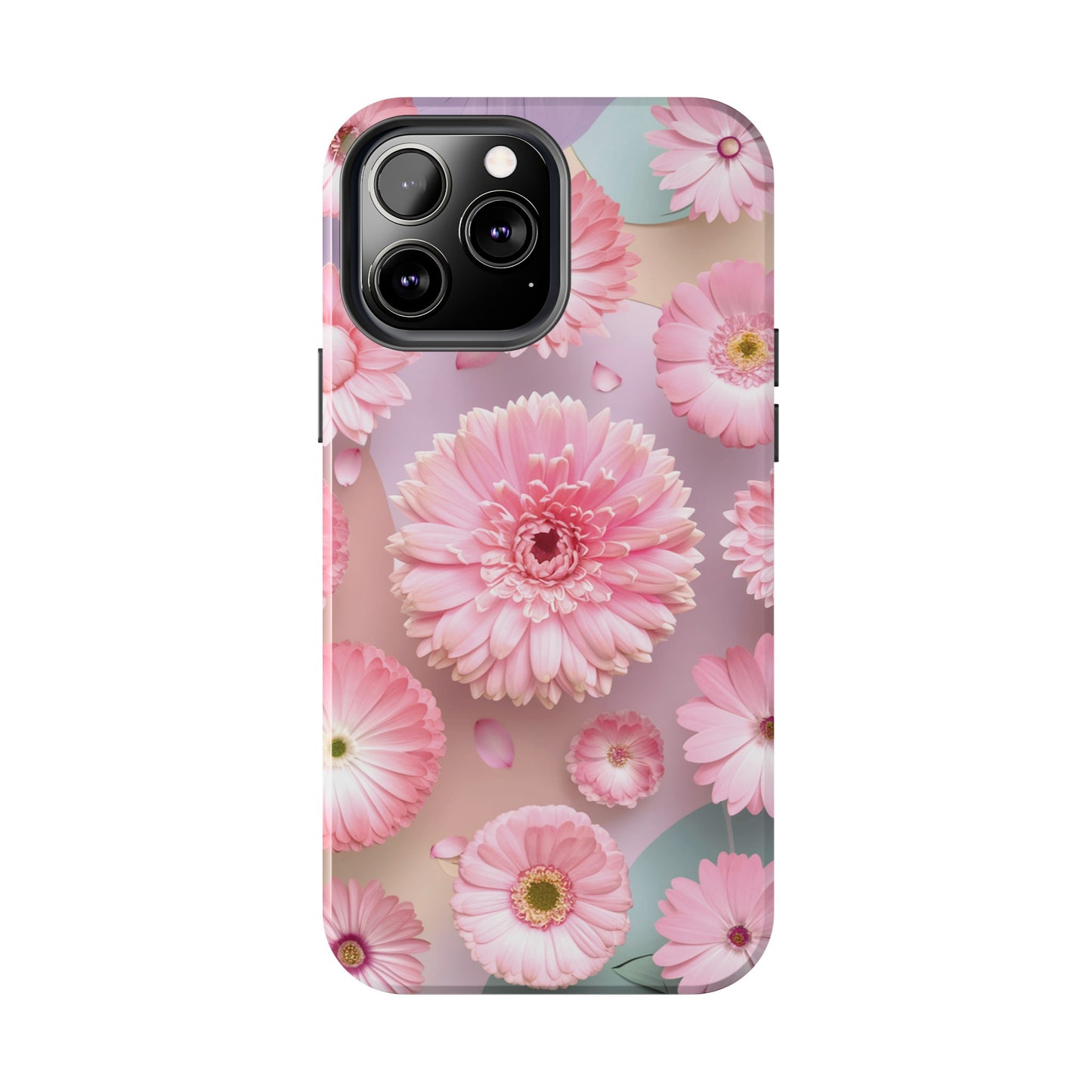 Pink Floral Bliss - Tough Phone Cases
