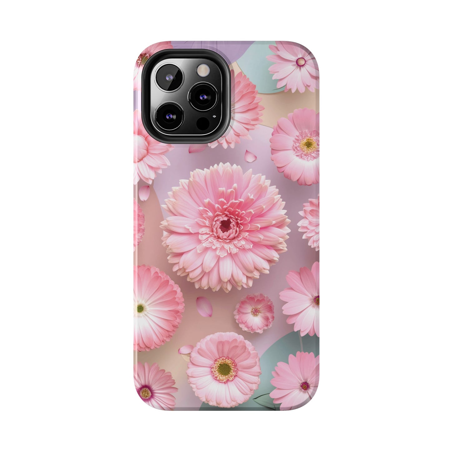 Pink Floral Bliss - Tough Phone Cases