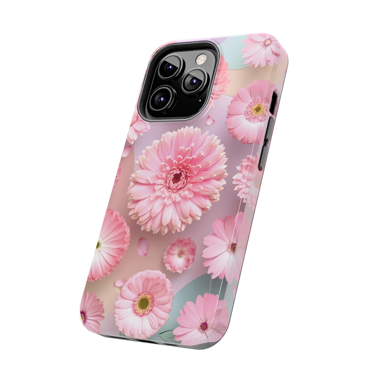 Pink Floral Bliss - Tough Phone Cases