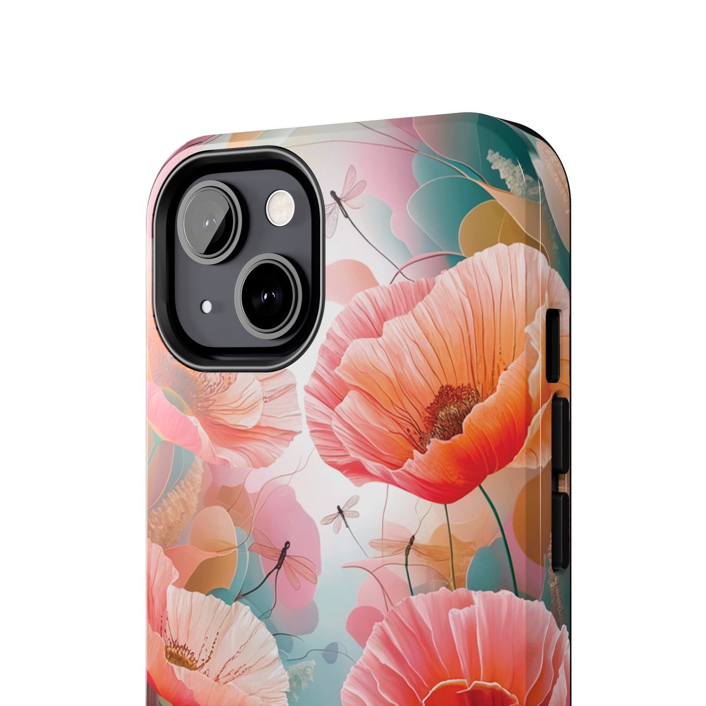 Whimsical Wings and Petal Whispers - Tough Phone Cases
