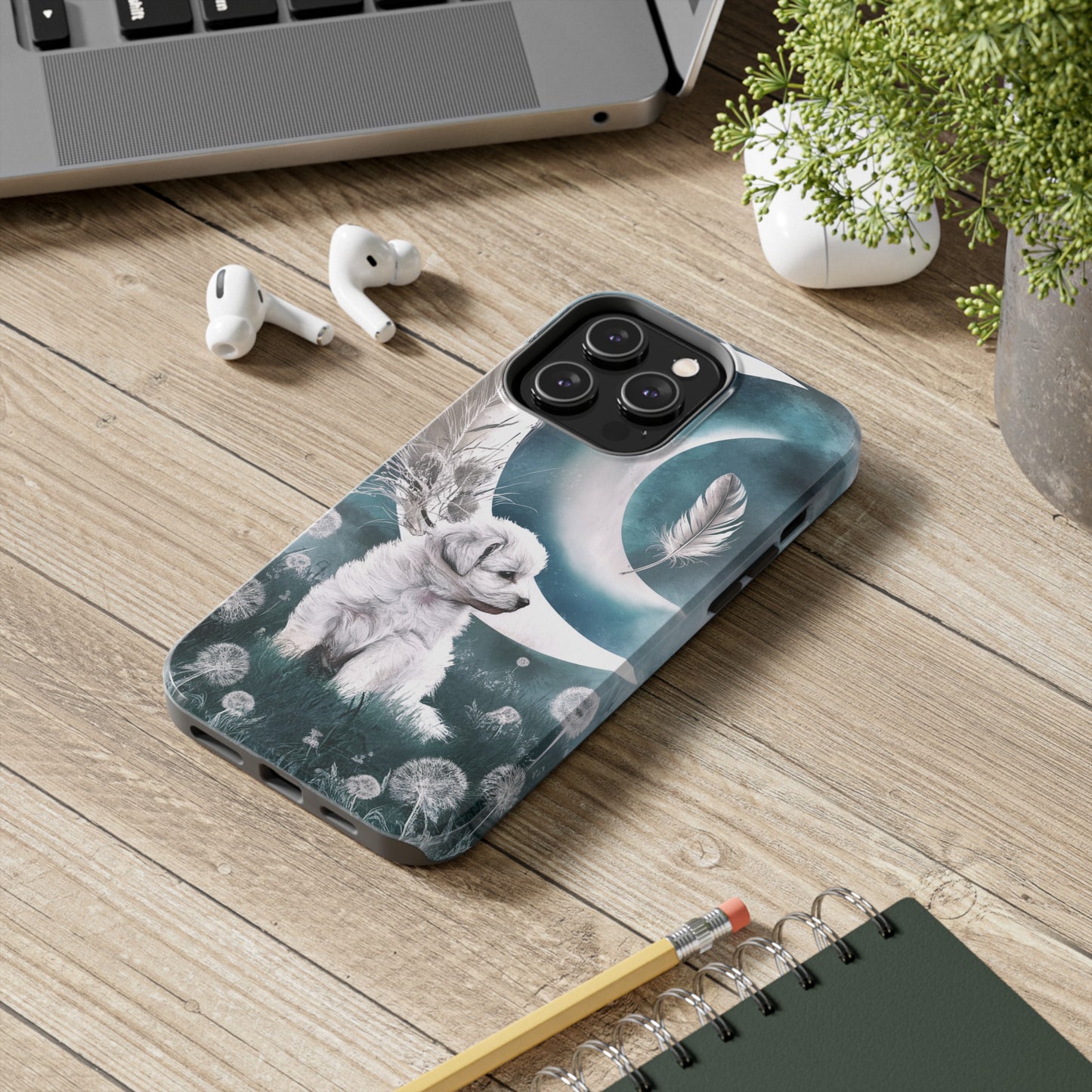 Enchanted Lunar Pup - Tough Phone Cases