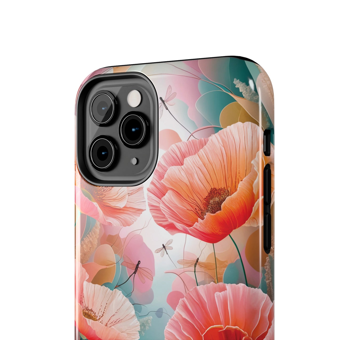 Whimsical Wings and Petal Whispers - Tough Phone Cases