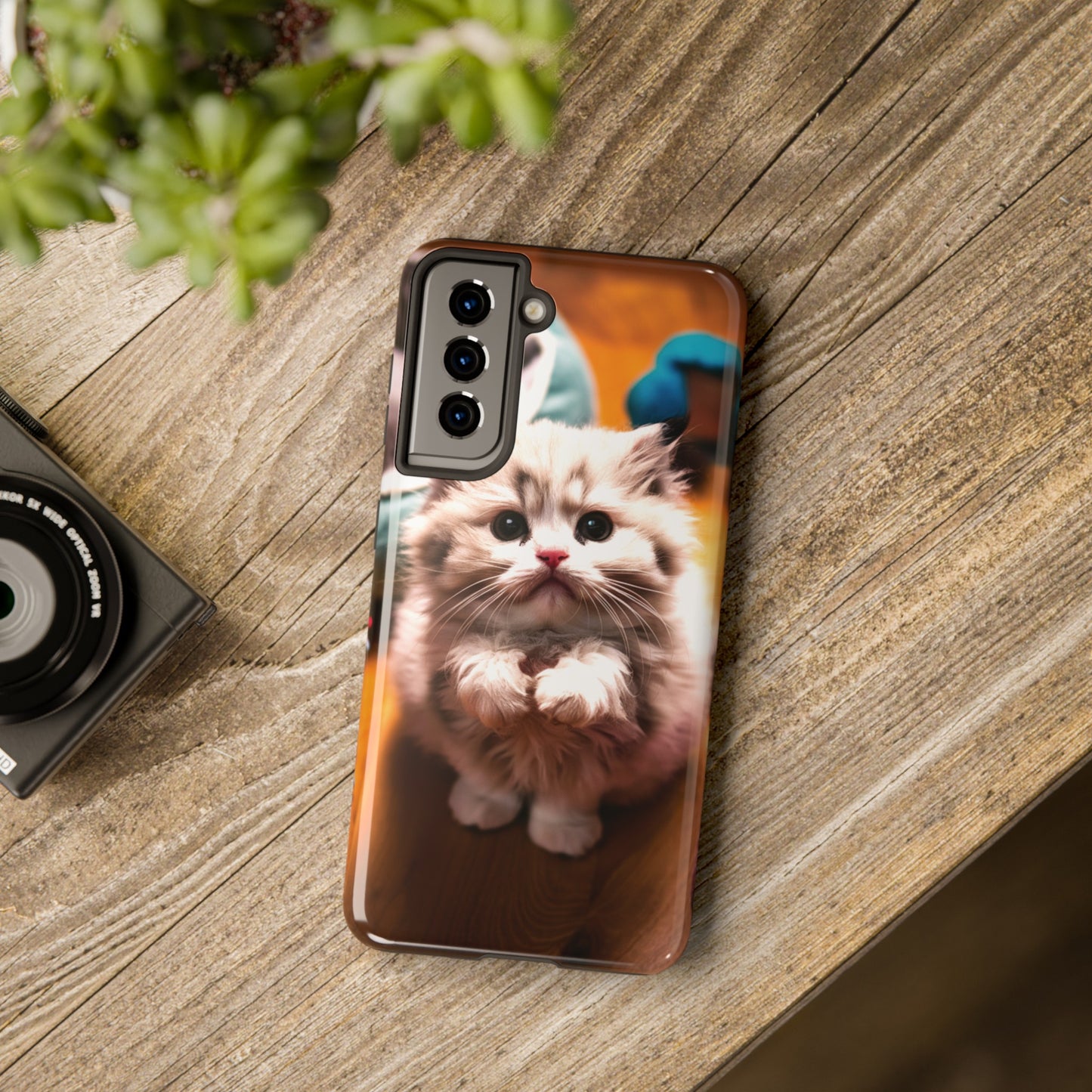Purrfect Plea - Tough Phone Cases