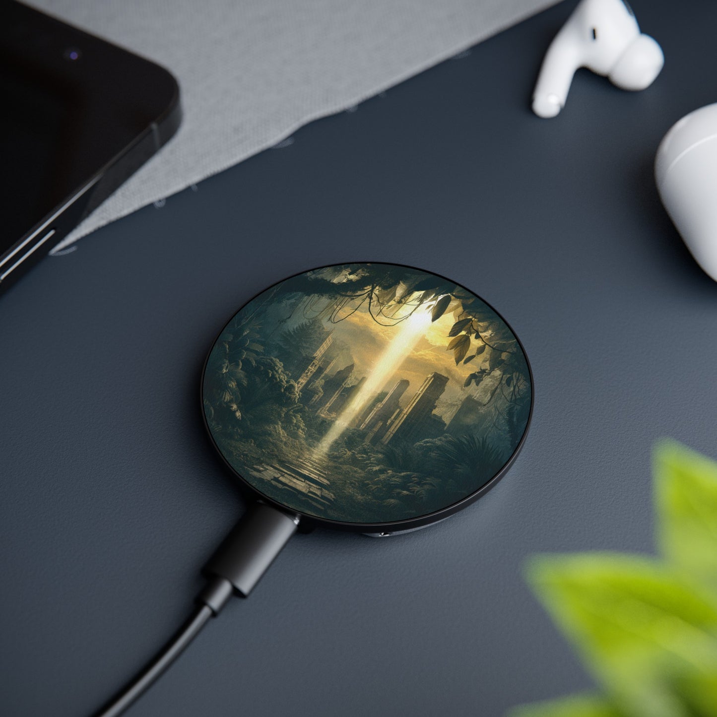 Jungle Oasis - Magnetic Induction Charger