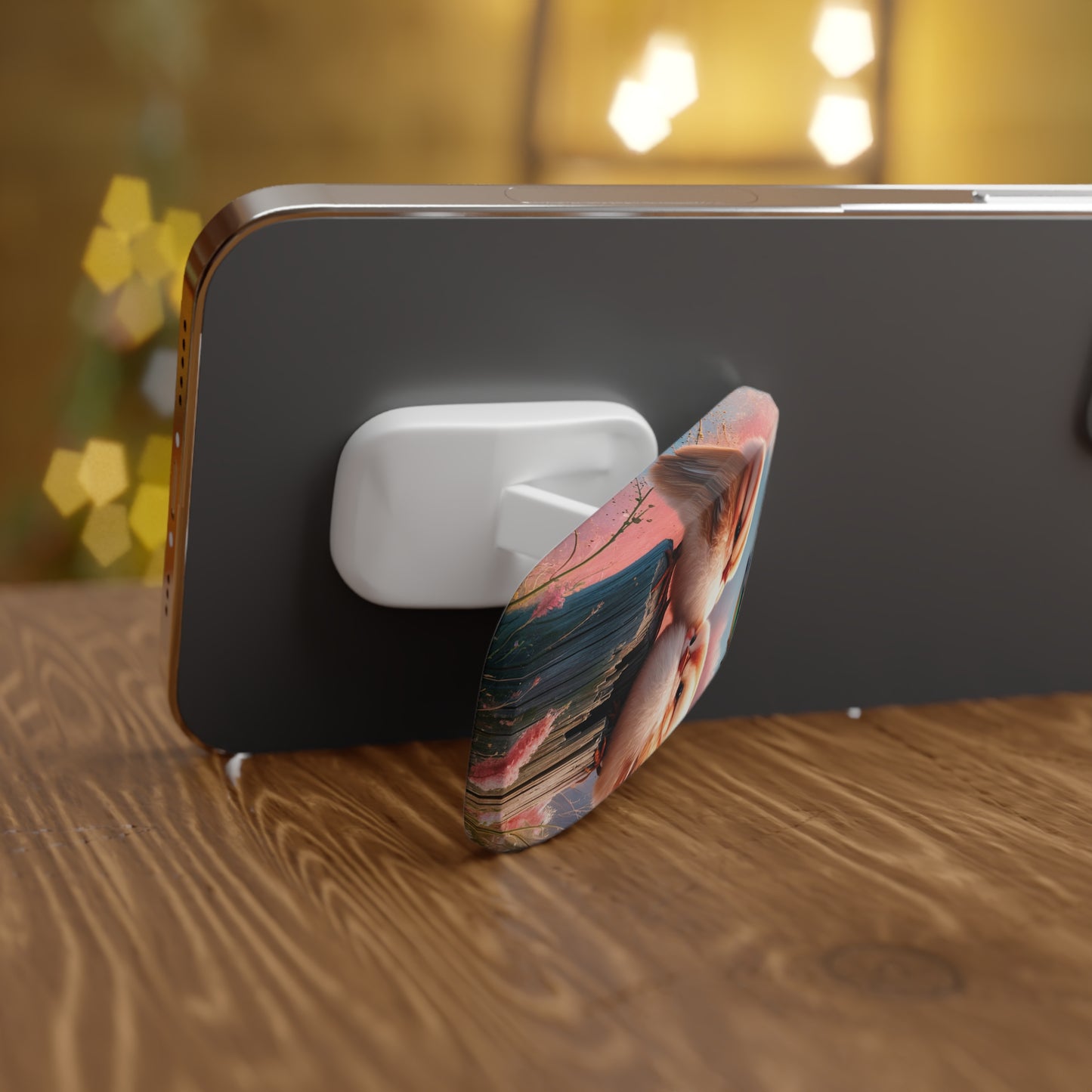 Perch-fect Pair: Double the Fluff, Double the Tweet - Phone Click-On Grip