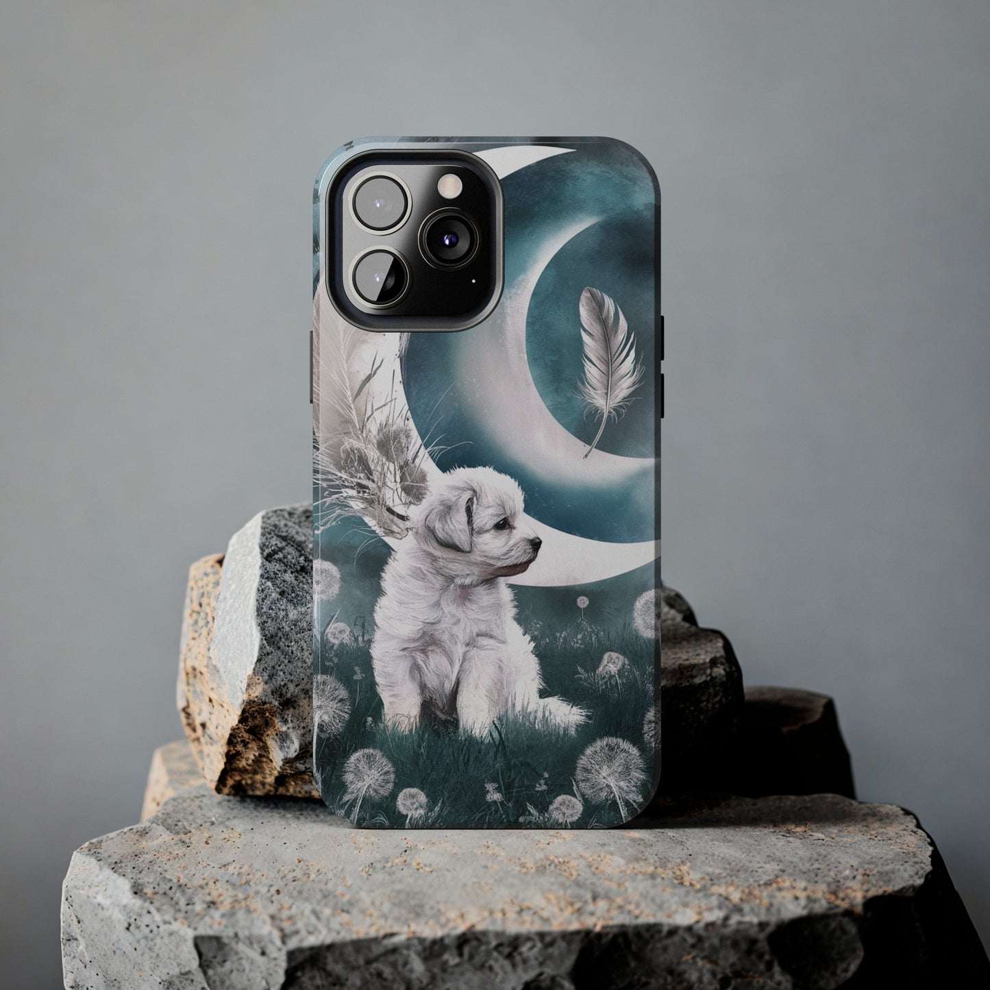 Enchanted Lunar Pup - Tough Phone Cases