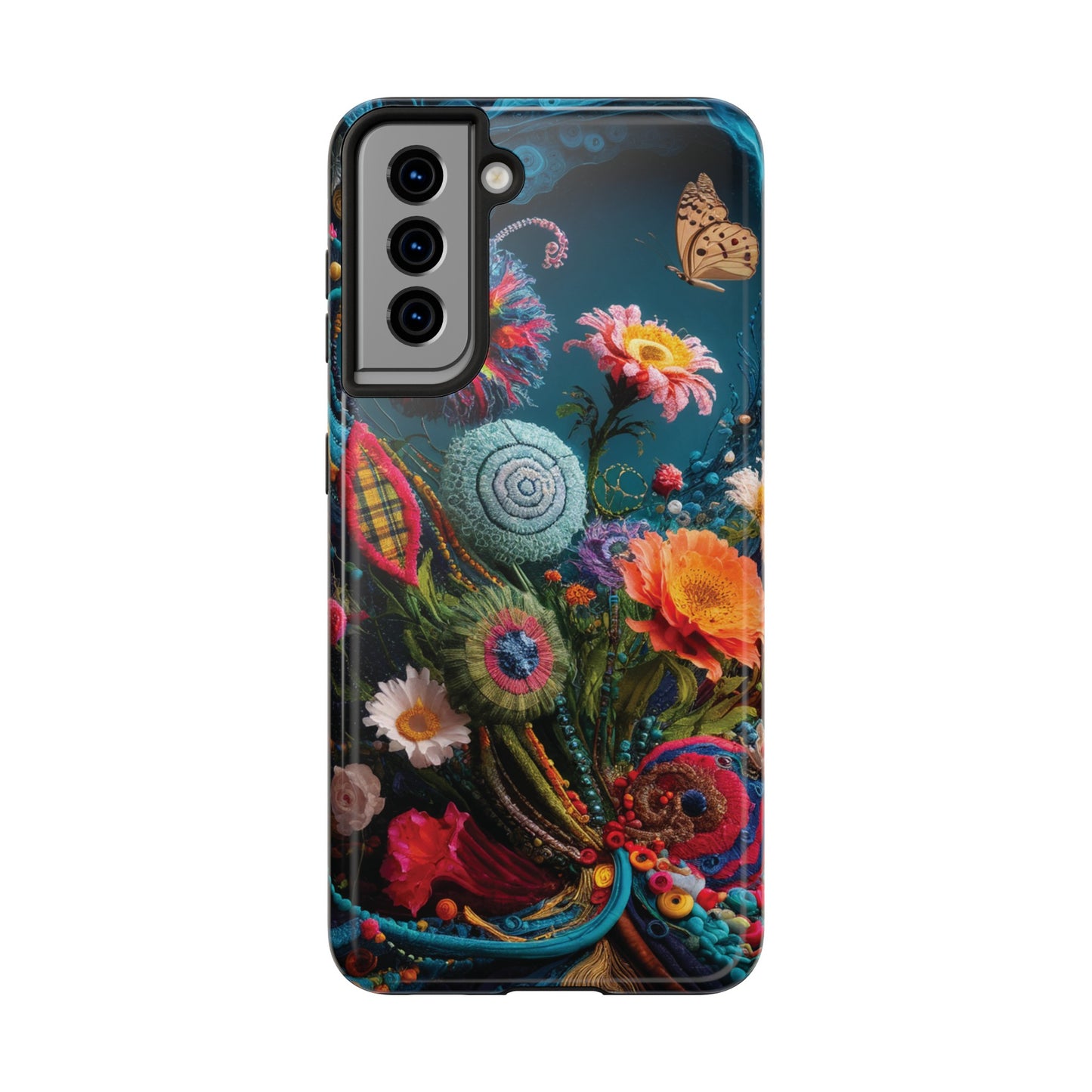 Botanical Sewing Whimsy - Tough Phone Cases