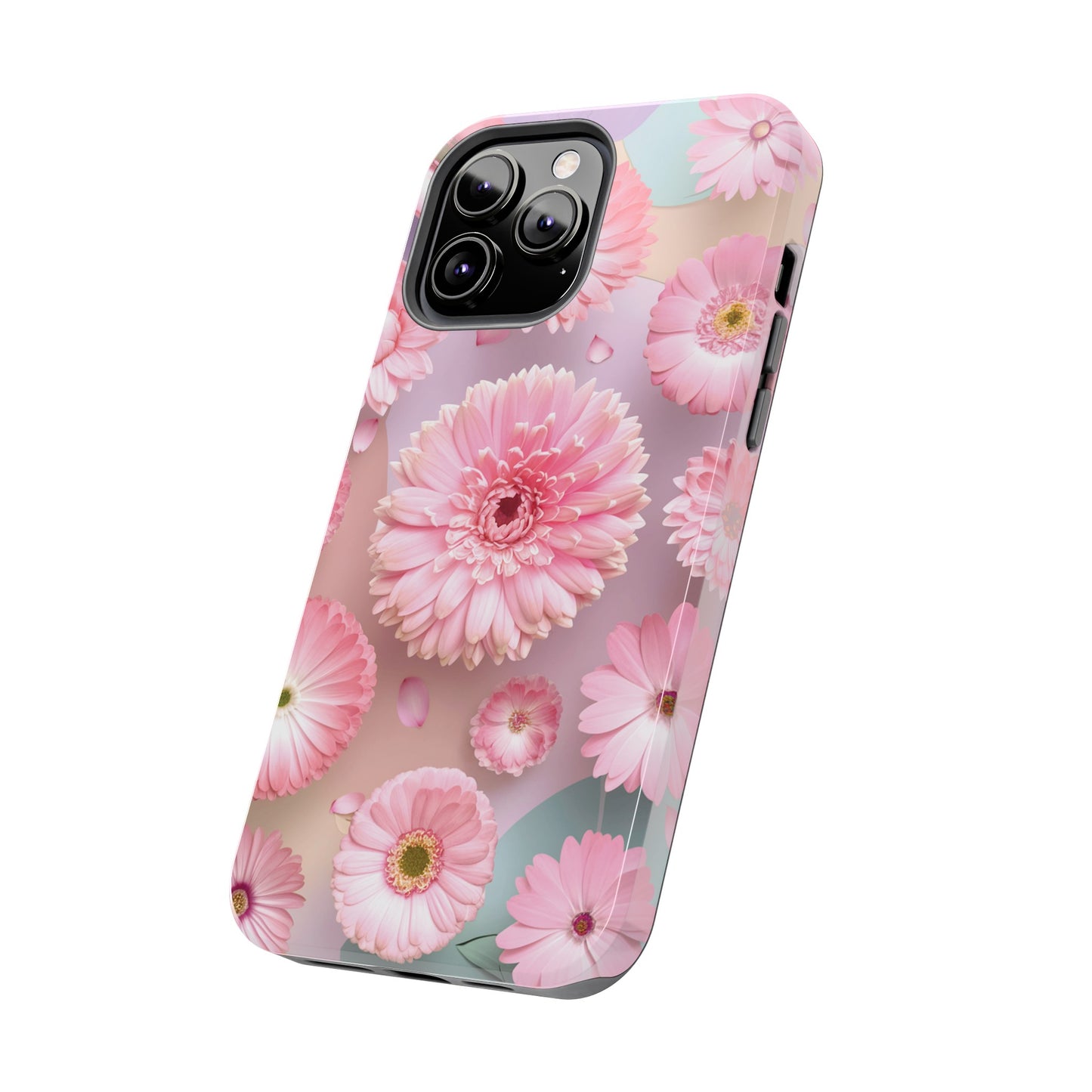 Pink Floral Bliss - Tough Phone Cases