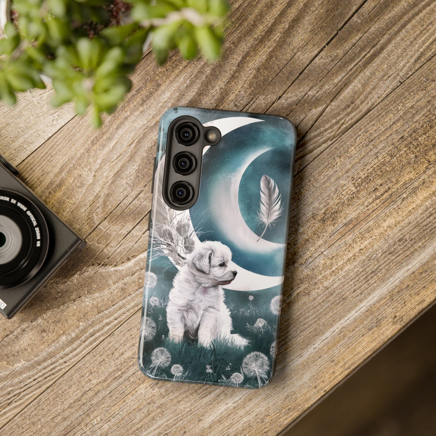Enchanted Lunar Pup - Tough Phone Cases
