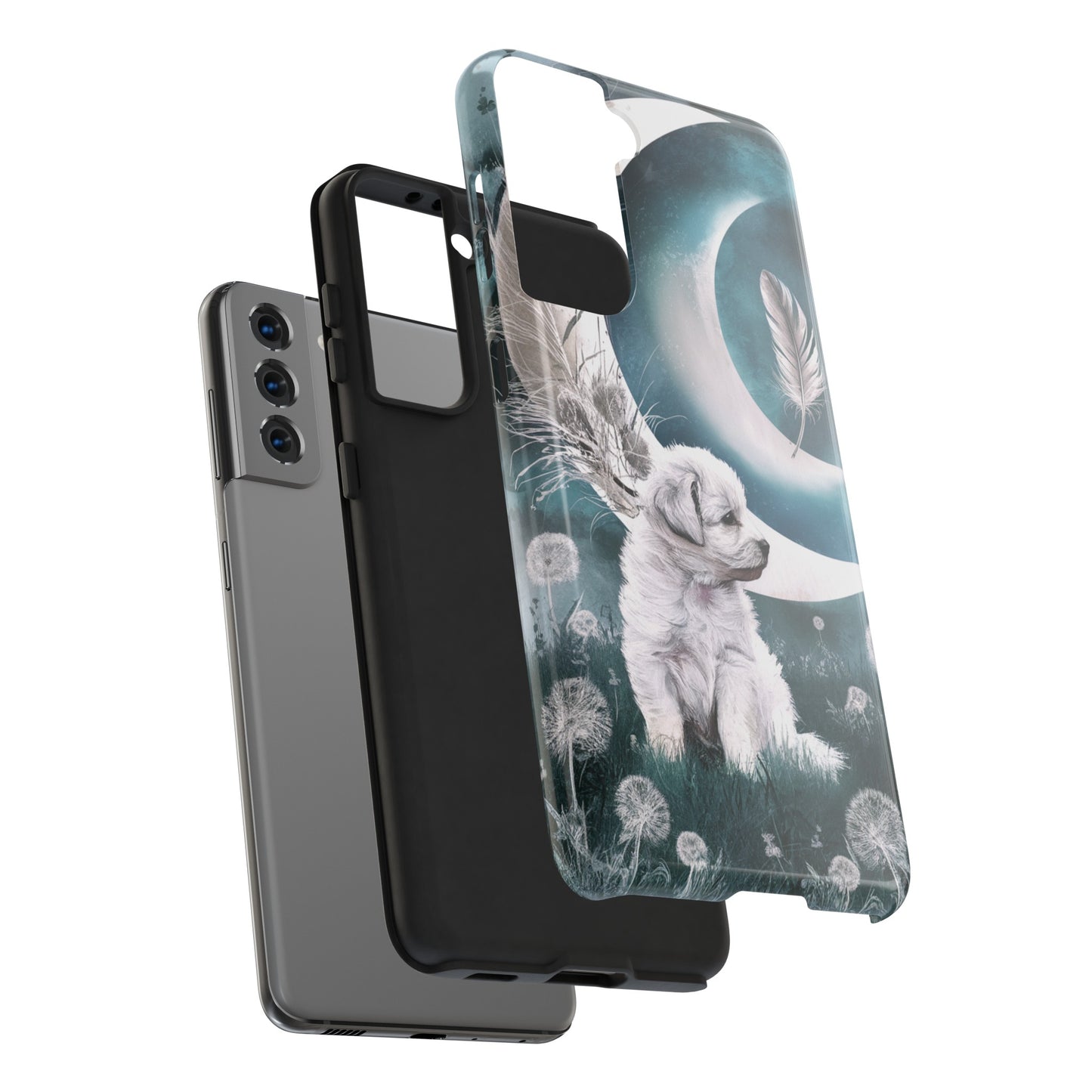 Enchanted Lunar Pup - Tough Phone Cases