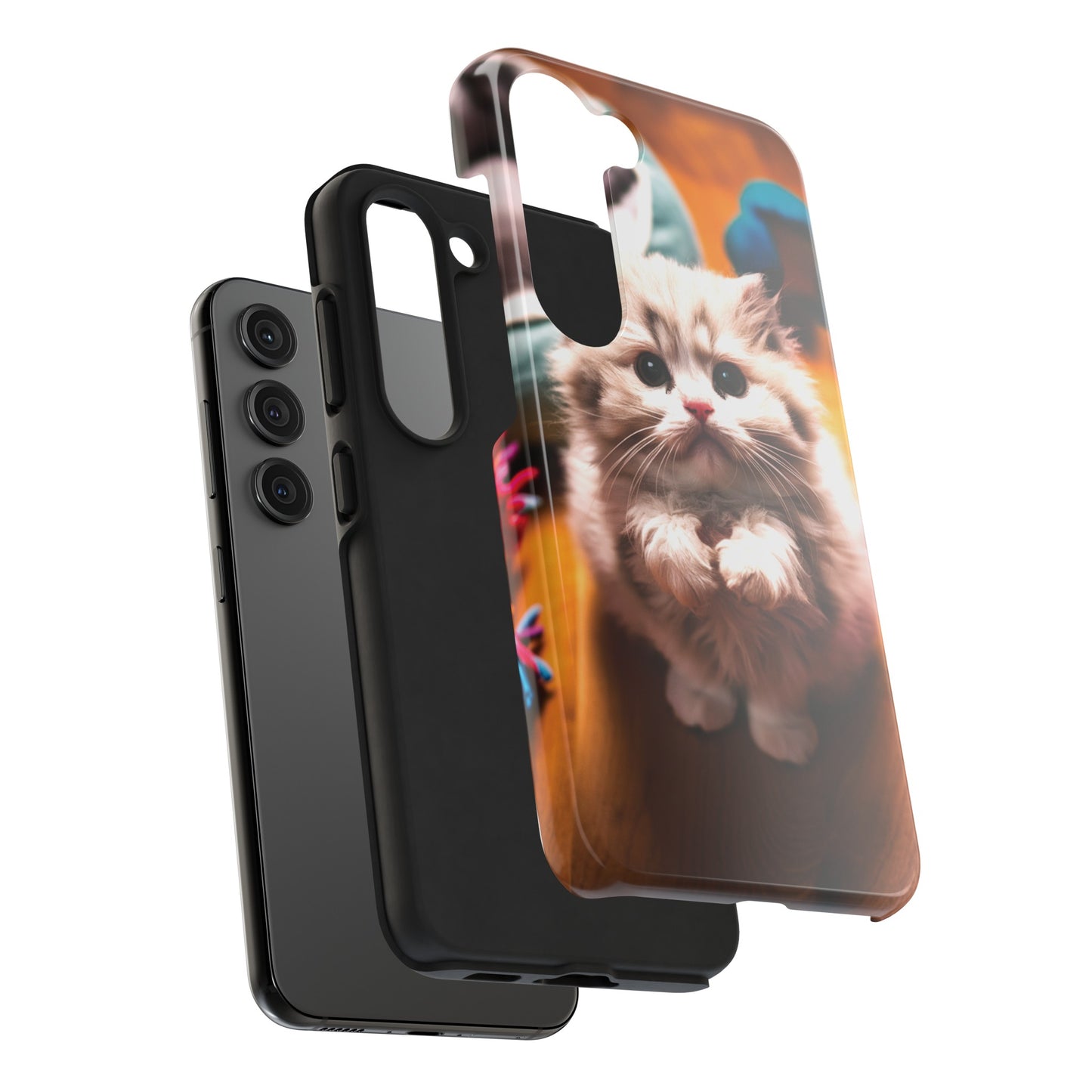 Purrfect Plea - Tough Phone Cases