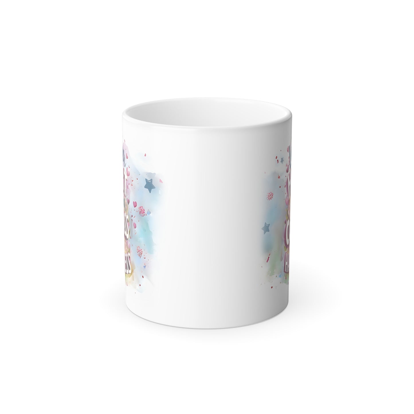 Let Your Heart be Your Compass to Happiness - Color Morphing Mug, 11oz