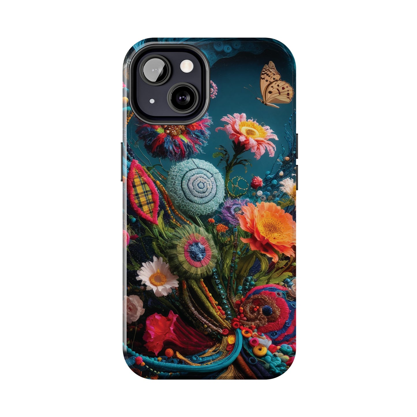 Botanical Sewing Whimsy - Tough Phone Cases