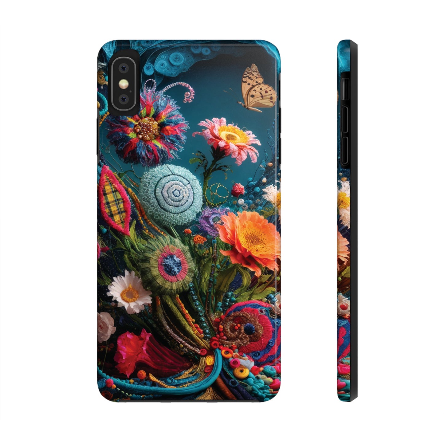 Botanical Sewing Whimsy - Tough Phone Cases