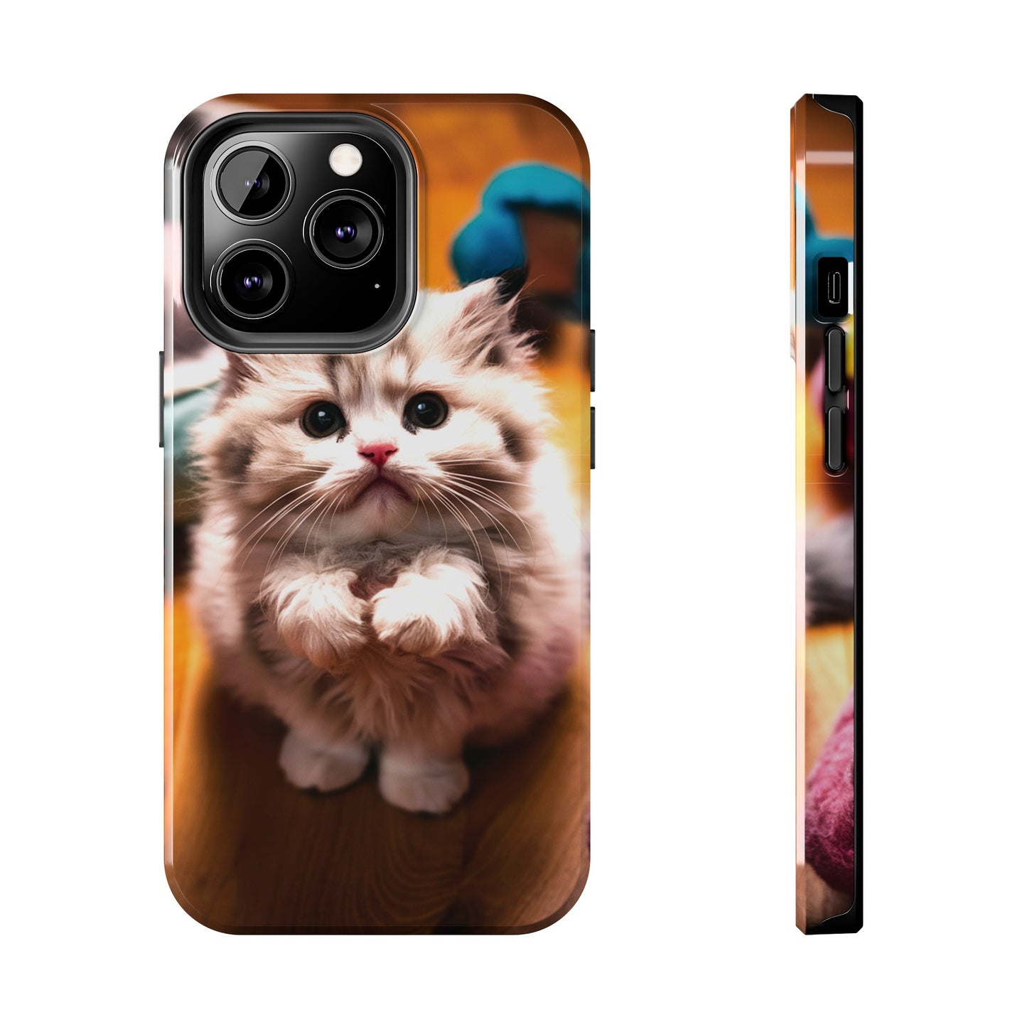 Purrfect Plea - Tough Phone Cases