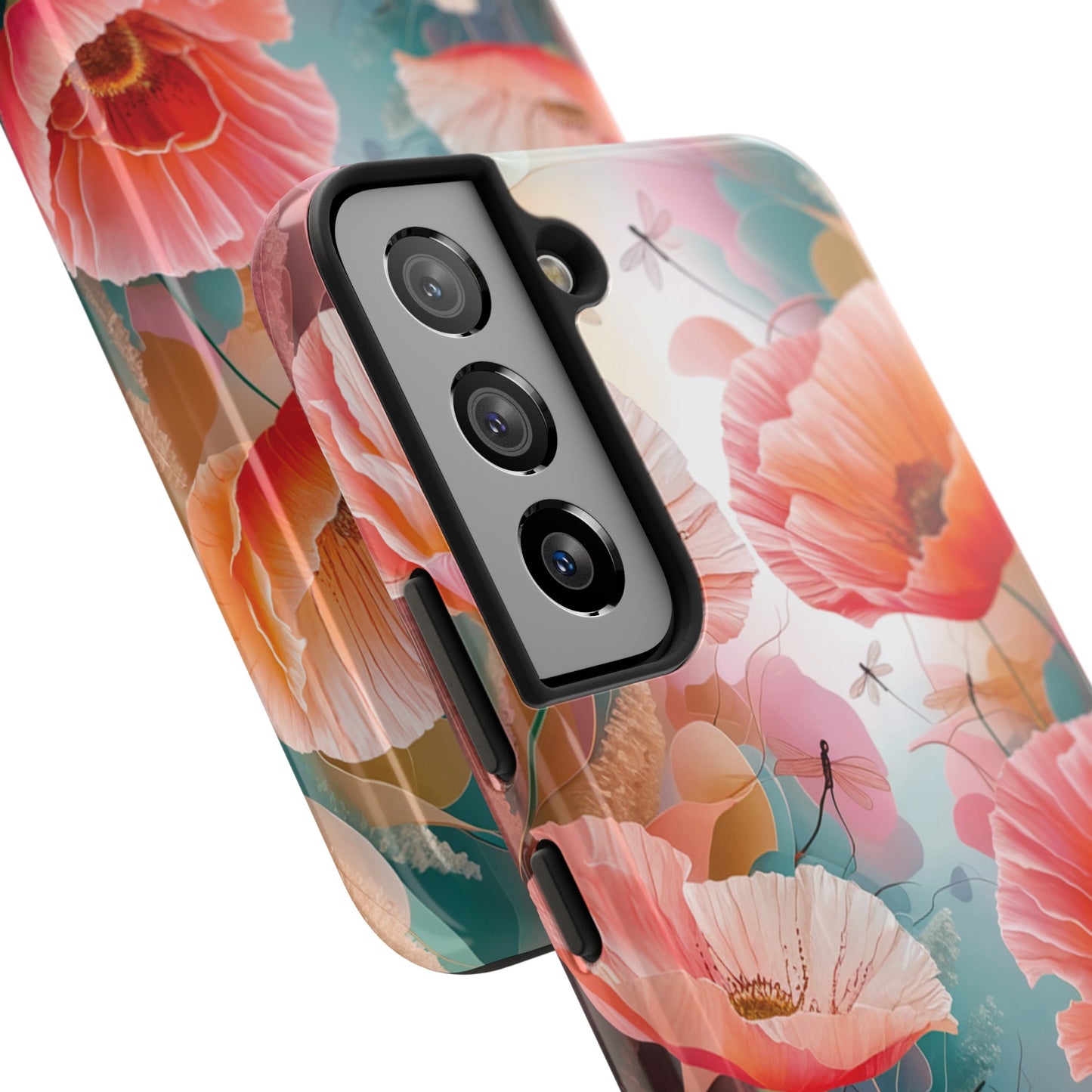 Whimsical Wings and Petal Whispers - Tough Phone Cases