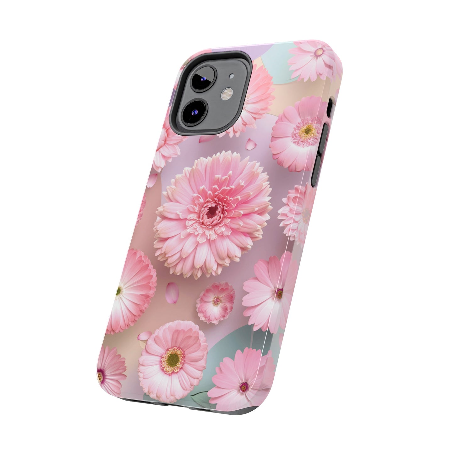 Pink Floral Bliss - Tough Phone Cases