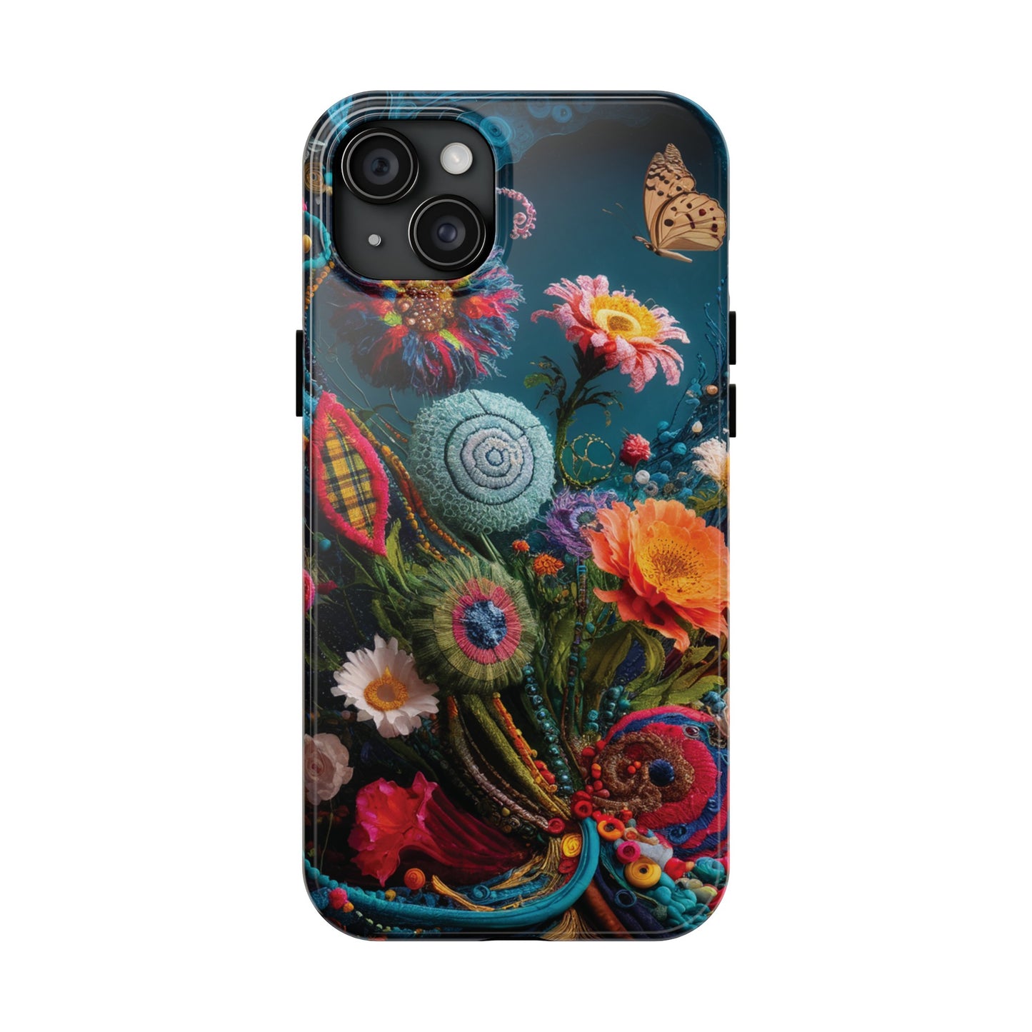 Botanical Sewing Whimsy - Tough Phone Cases