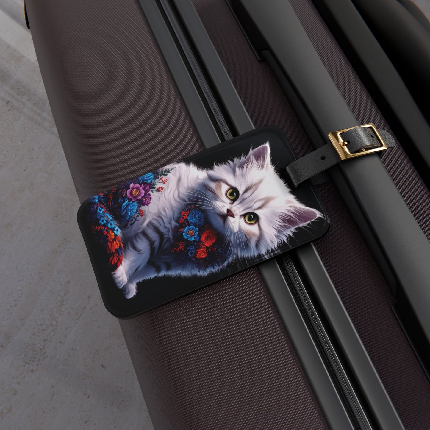 Just a Scottish Fold Kitten - Luggage Tag