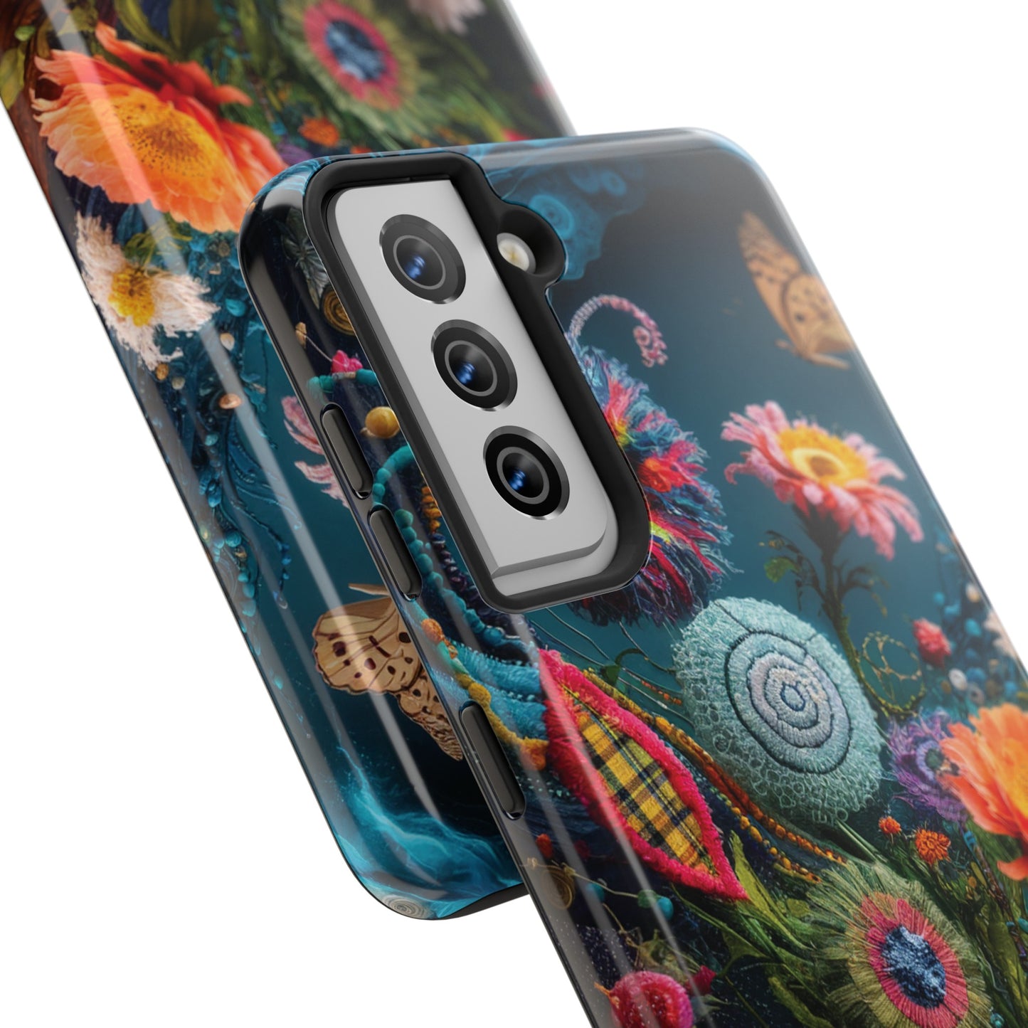 Botanical Sewing Whimsy - Tough Phone Cases