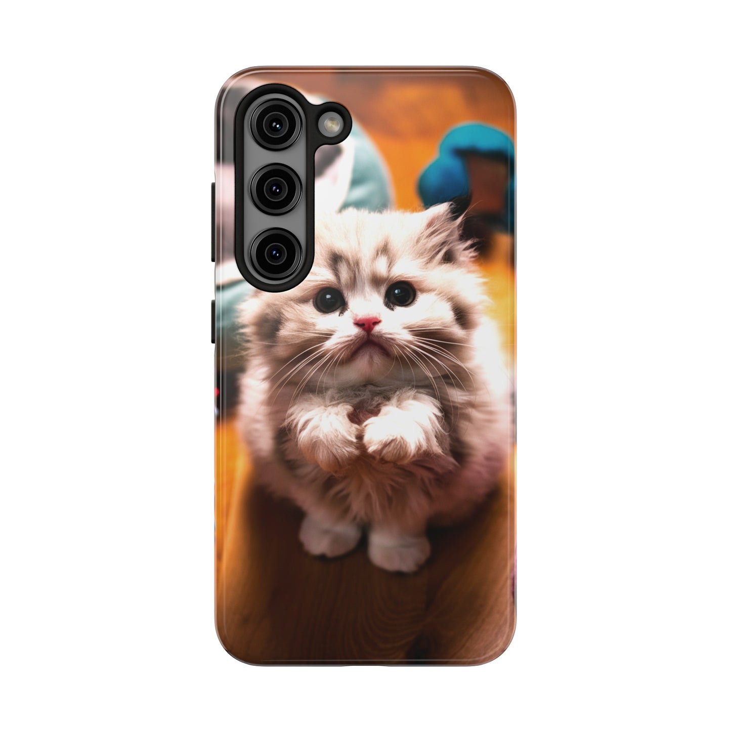 Purrfect Plea - Tough Phone Cases