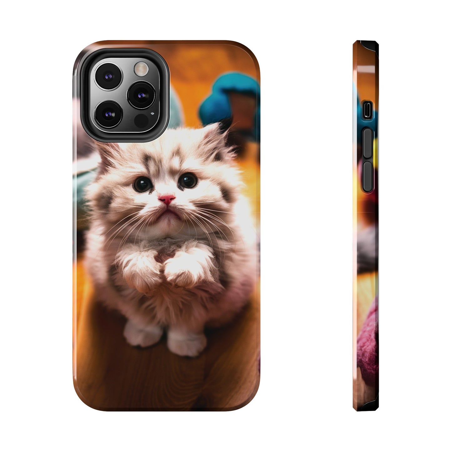 Purrfect Plea - Tough Phone Cases