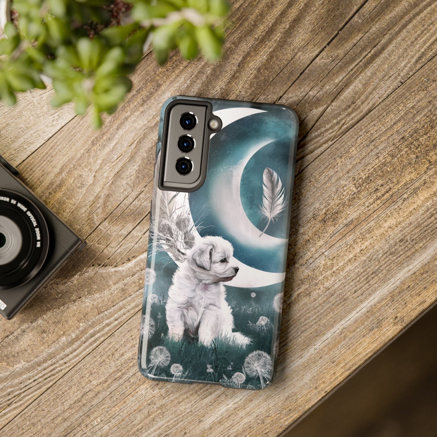 Enchanted Lunar Pup - Tough Phone Cases