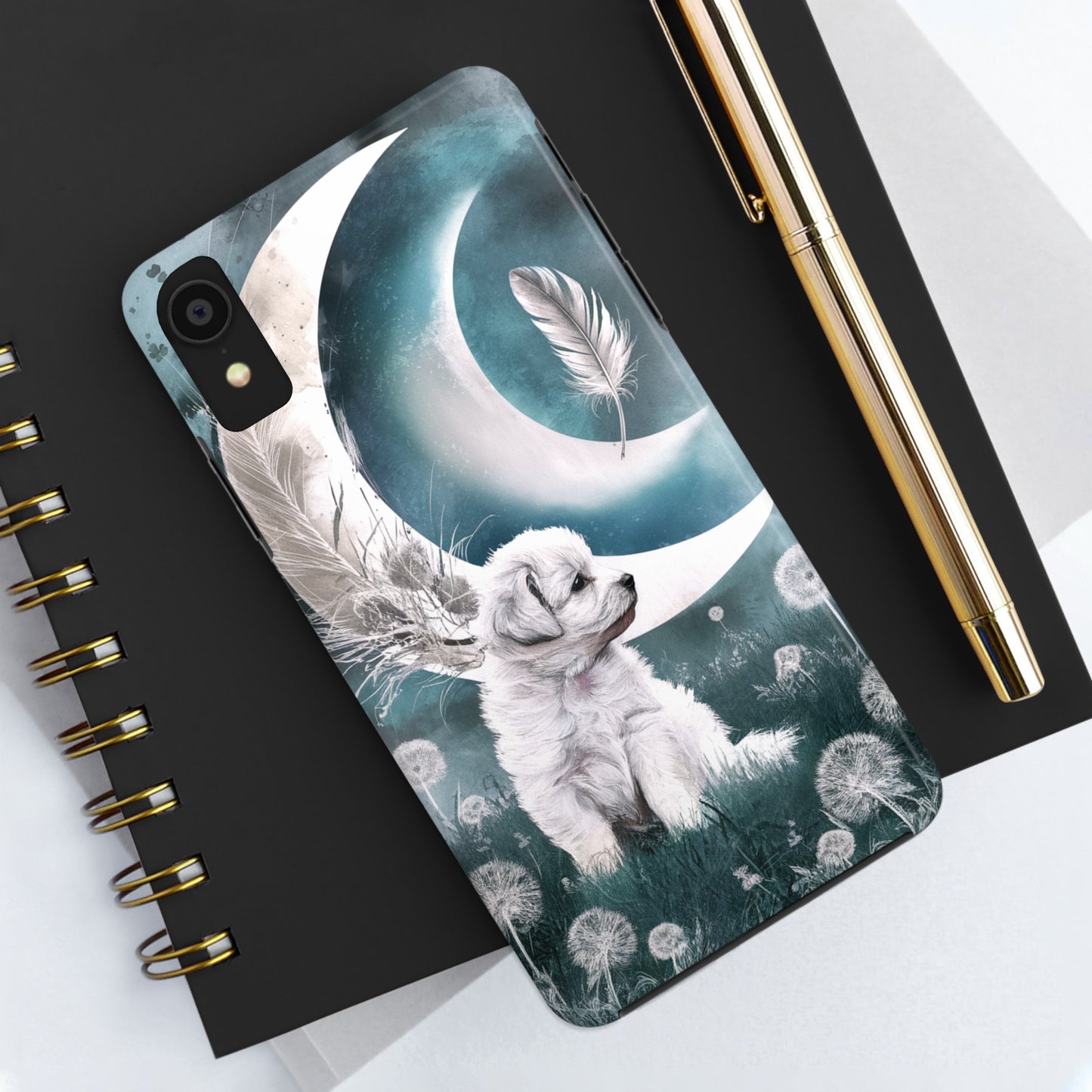 Enchanted Lunar Pup - Tough Phone Cases